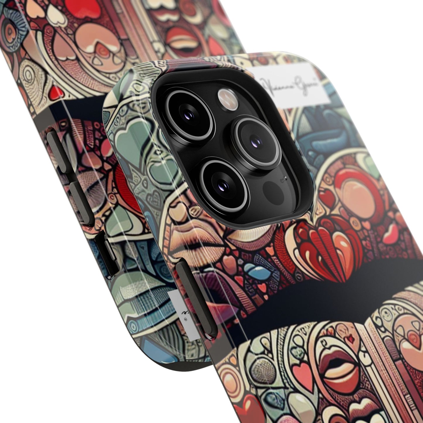 IPhone - Impact-Resistant Cases - BLUE LIPS - Vivienne Grace