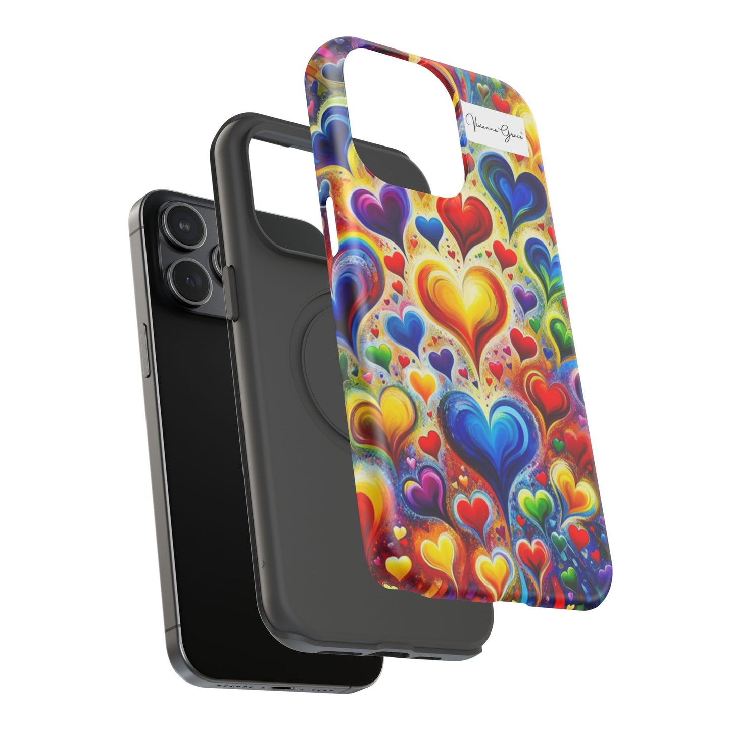 IPhone - Impact-Resistant Case - BRIGHT HEARTS - Vivienne Grace