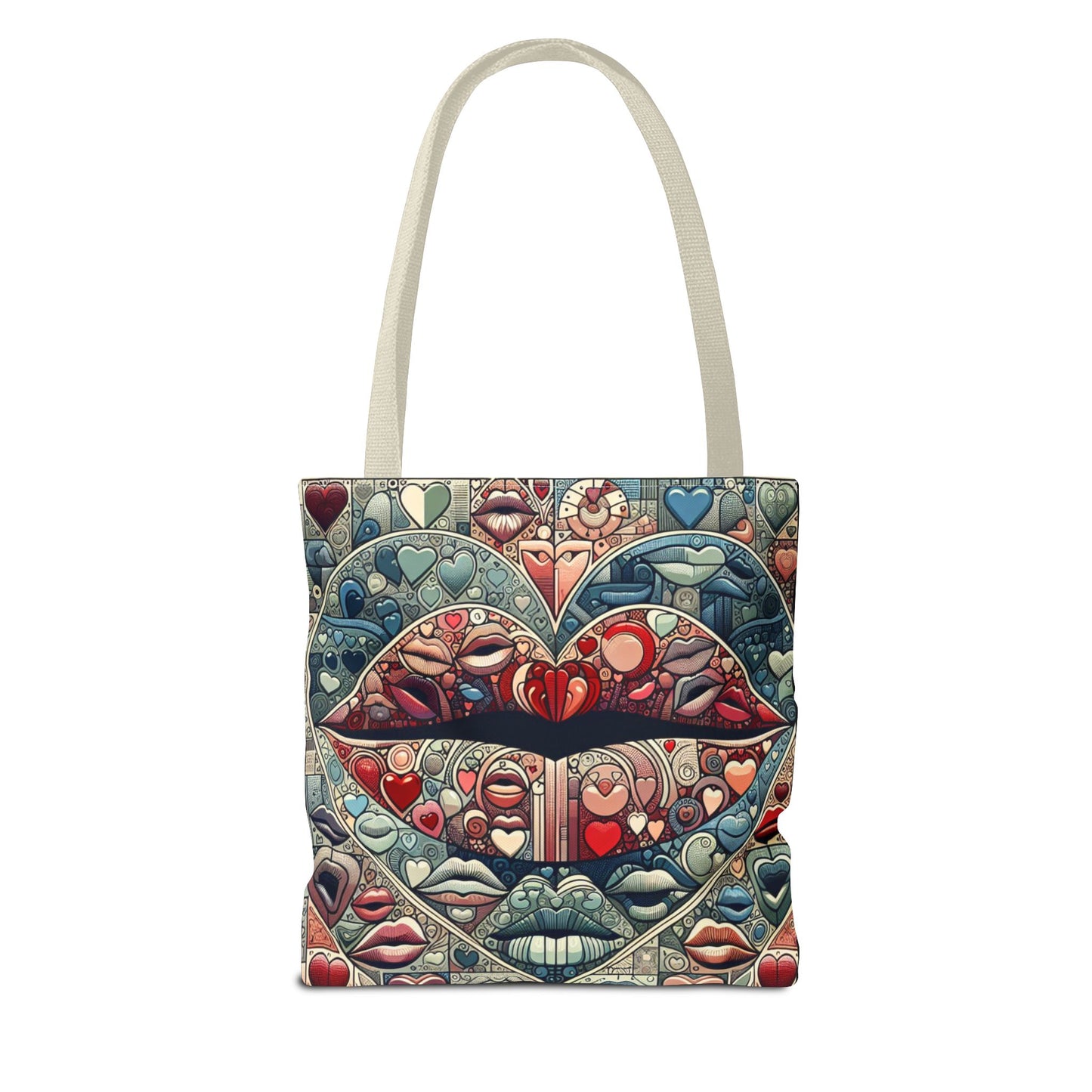 Tote Bag - BLUE LIPS - Vivienne Grace
