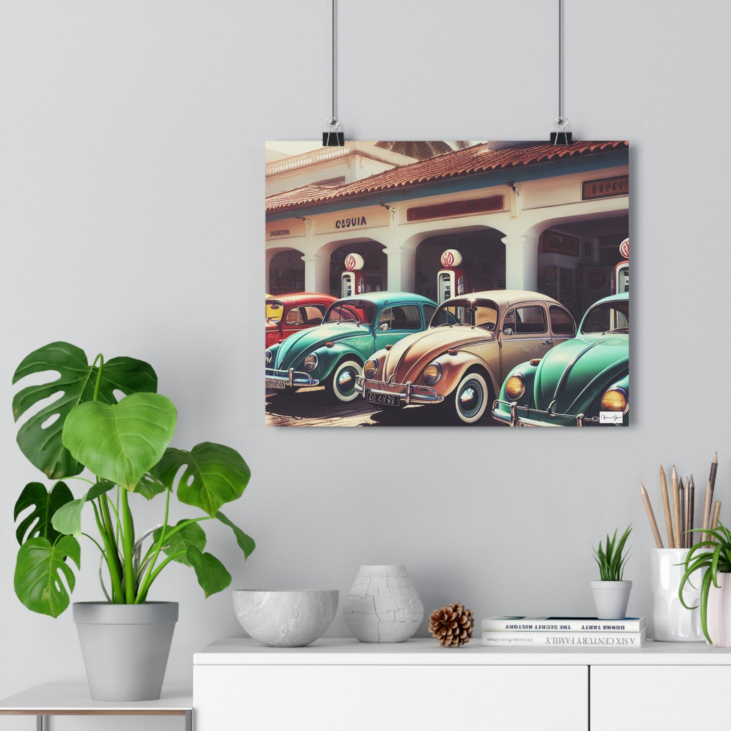 Giclée Art Print - VW BUG - Vivienne Grace