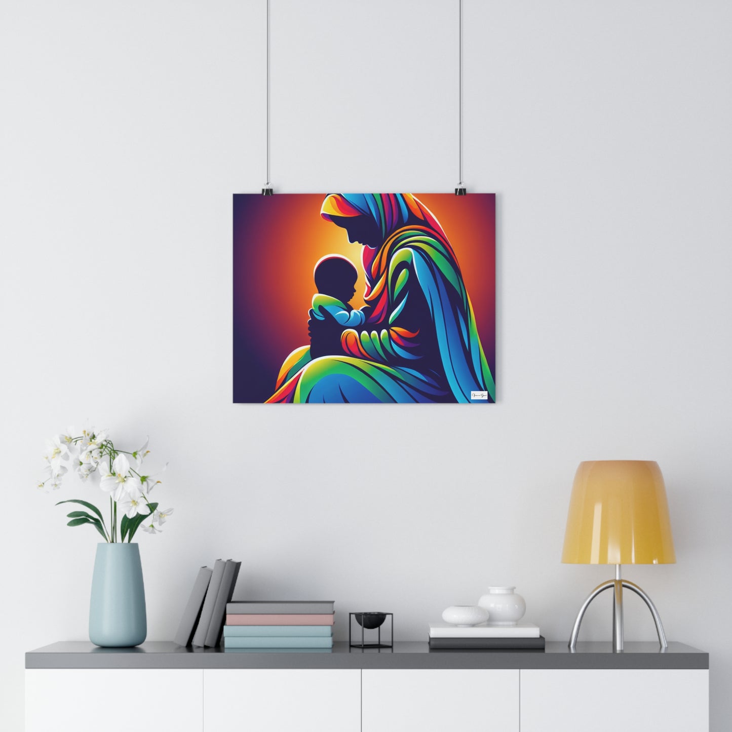 Giclée Art Print - Loving Mother - Vivienne Grace