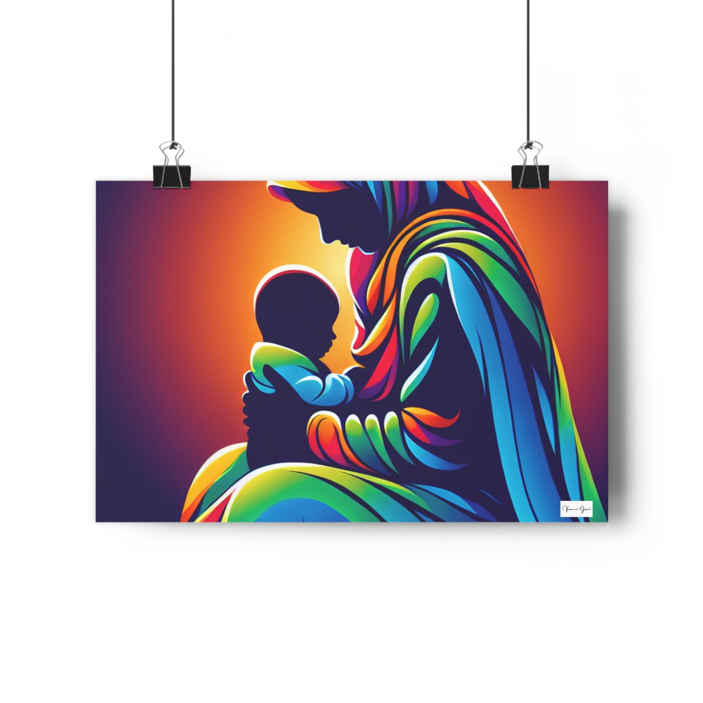 Giclée Art Print - Loving Mother - Vivienne Grace