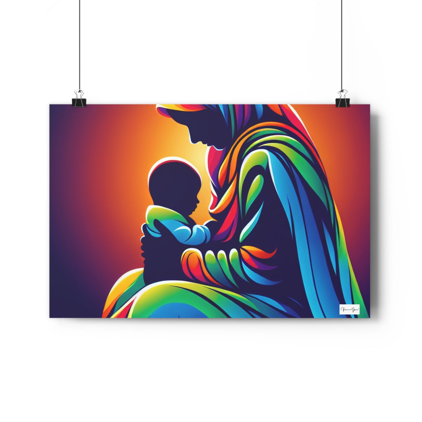 Giclée Art Print - Loving Mother - Vivienne Grace