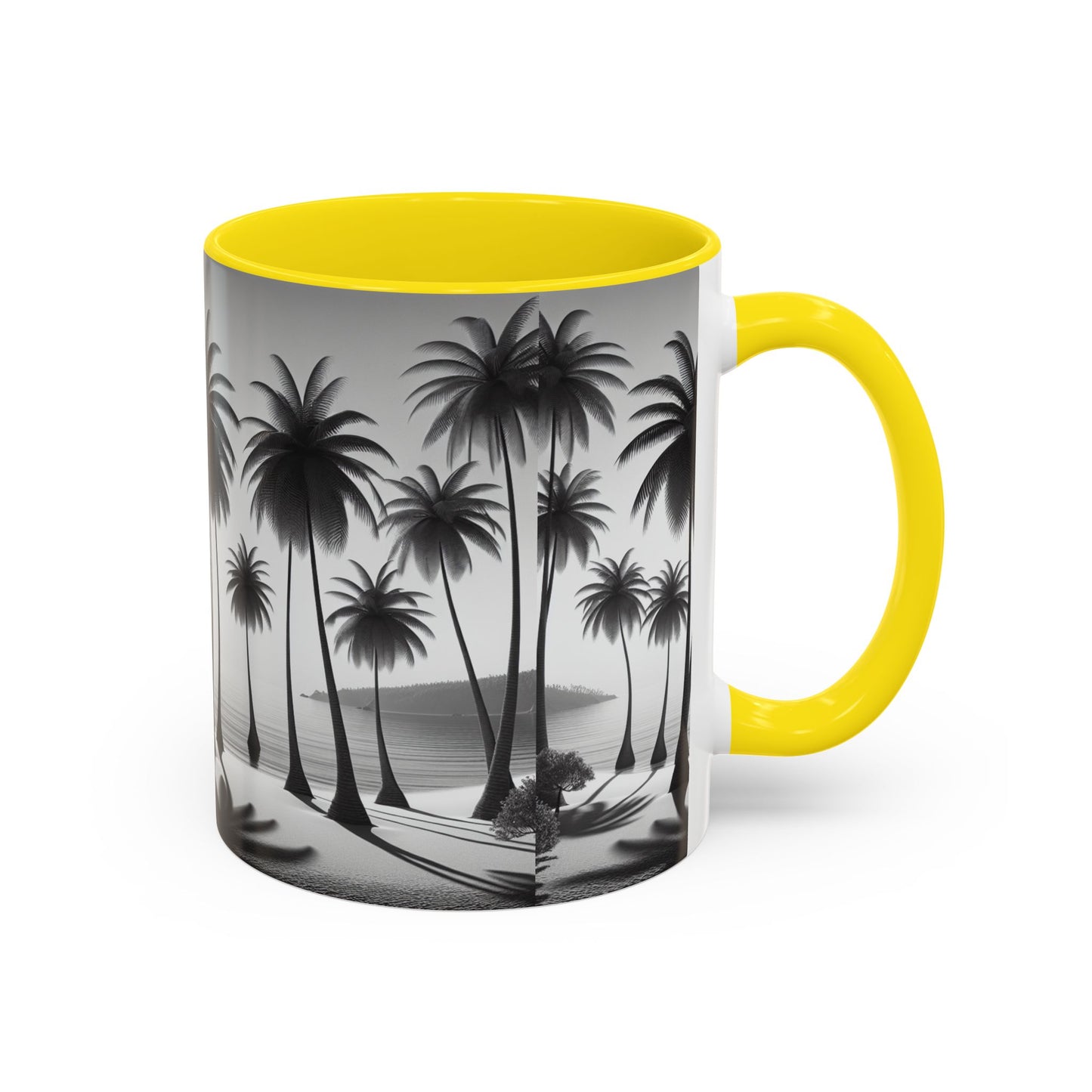 Coffee Mug - B/W Beach