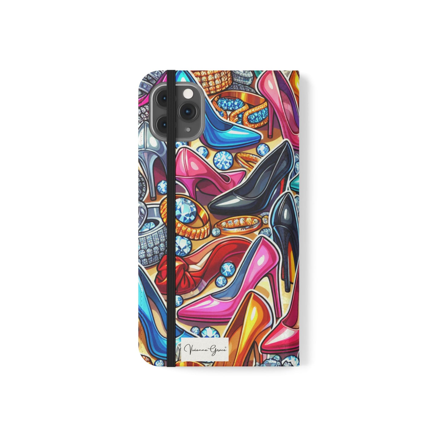 IPhone - Flip Case - STILETTO HEELS - Vivienne Grace