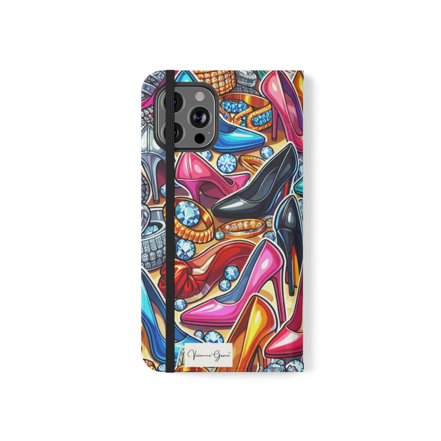 IPhone - Flip Case - STILETTO HEELS - Vivienne Grace