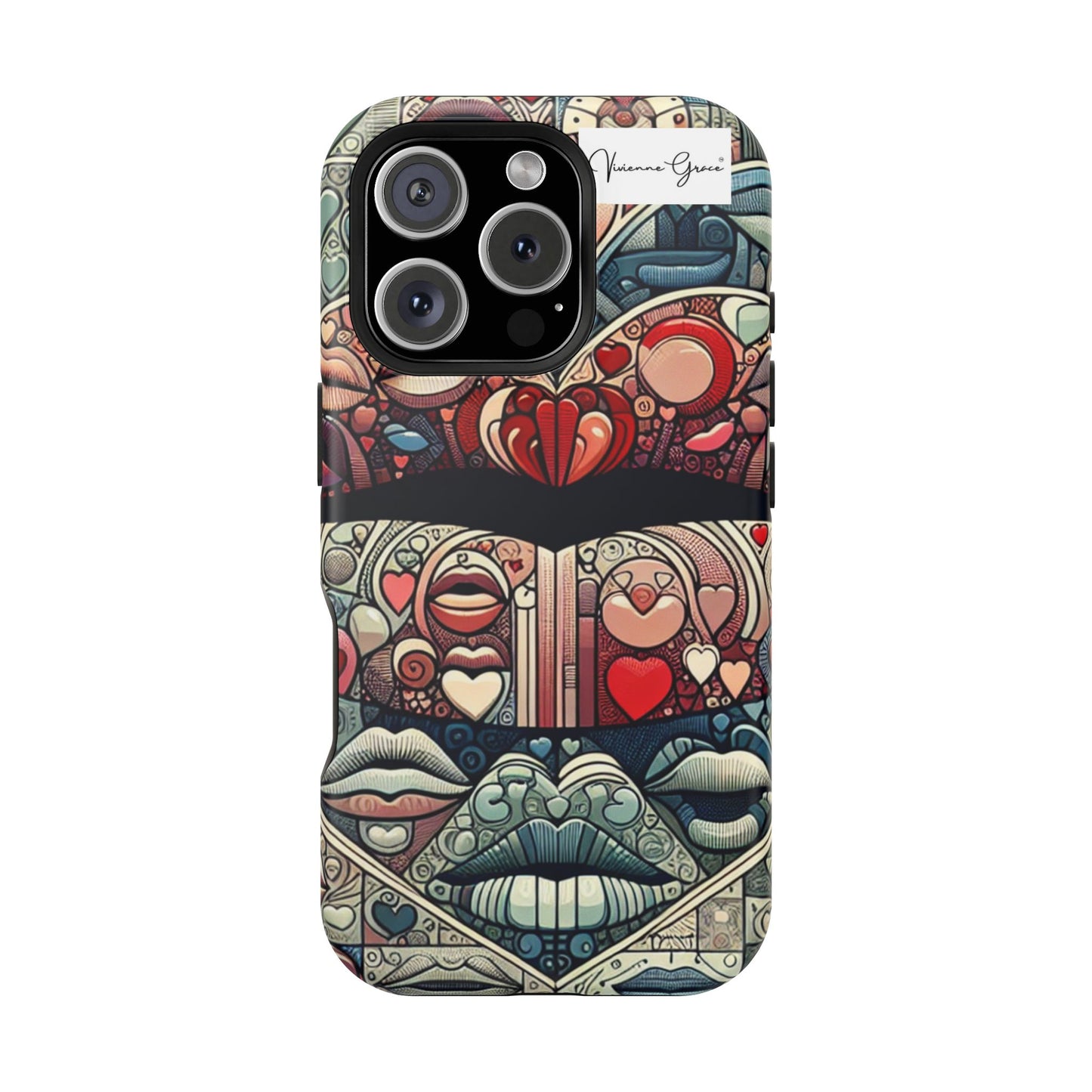 IPhone - Impact-Resistant Cases - BLUE LIPS - Vivienne Grace