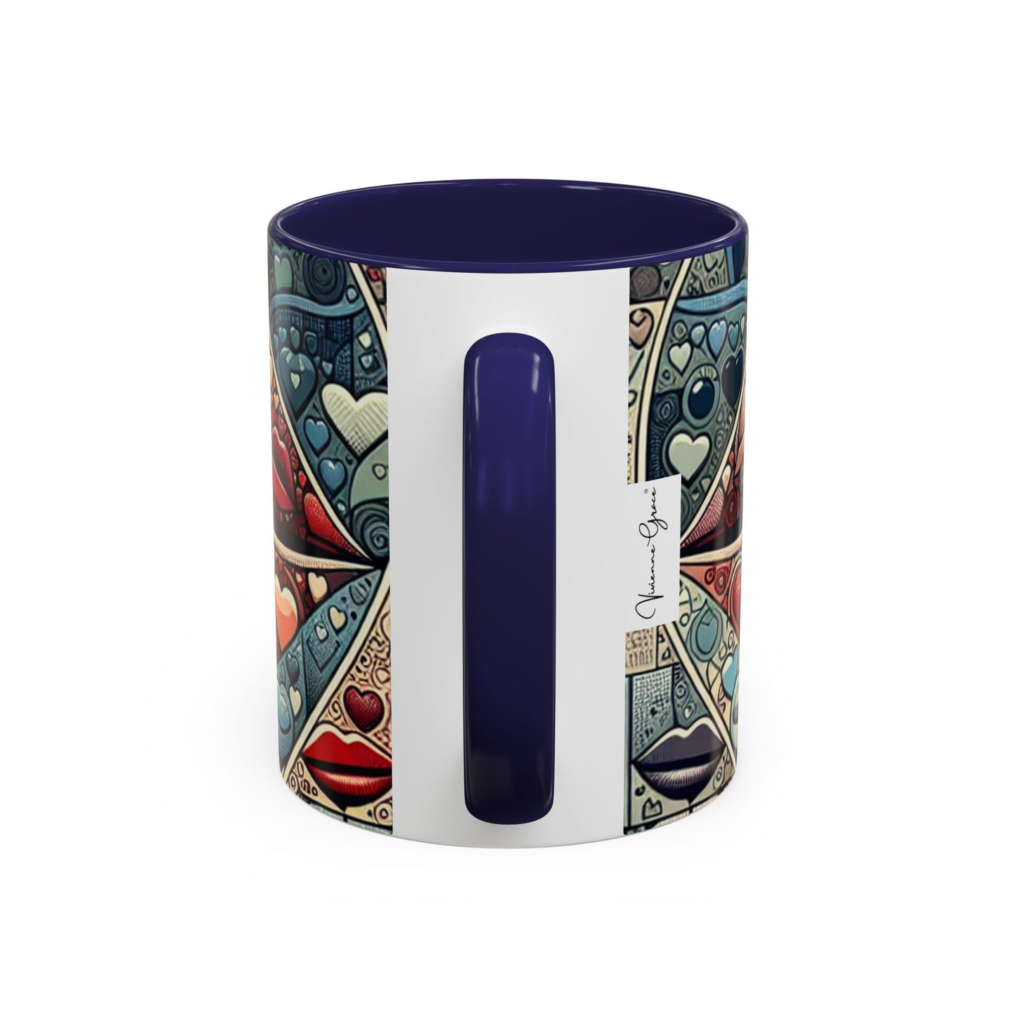 Coffee Mug - BLUE LIPS - Vivienne Grace