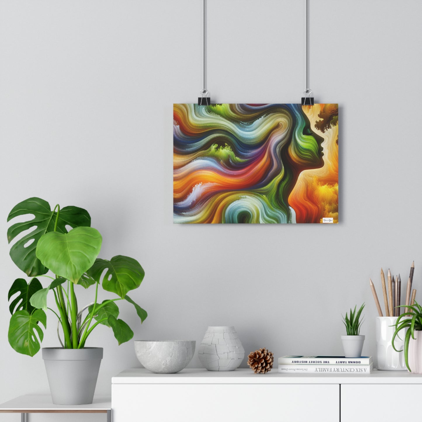 Giclée Art Print - Into The Wind - Vivienne Grace
