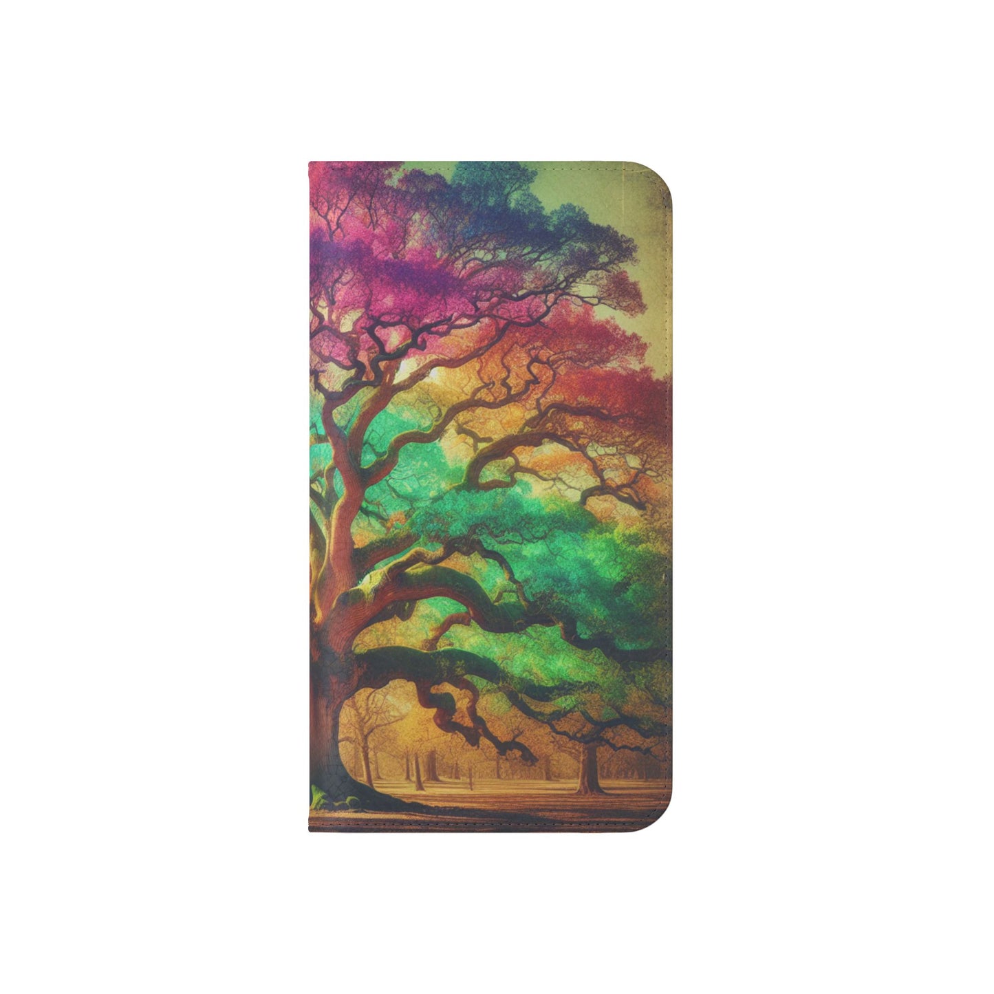 IPhone - Flip Case - COLORFUL OAK - Vivienne Grace
