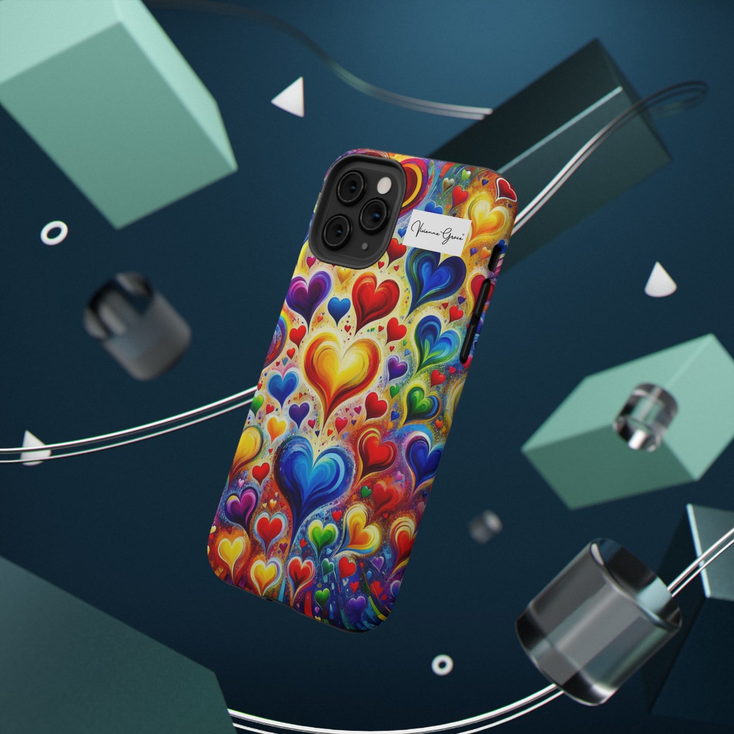 IPhone - Impact-Resistant Case - BRIGHT HEARTS - Vivienne Grace