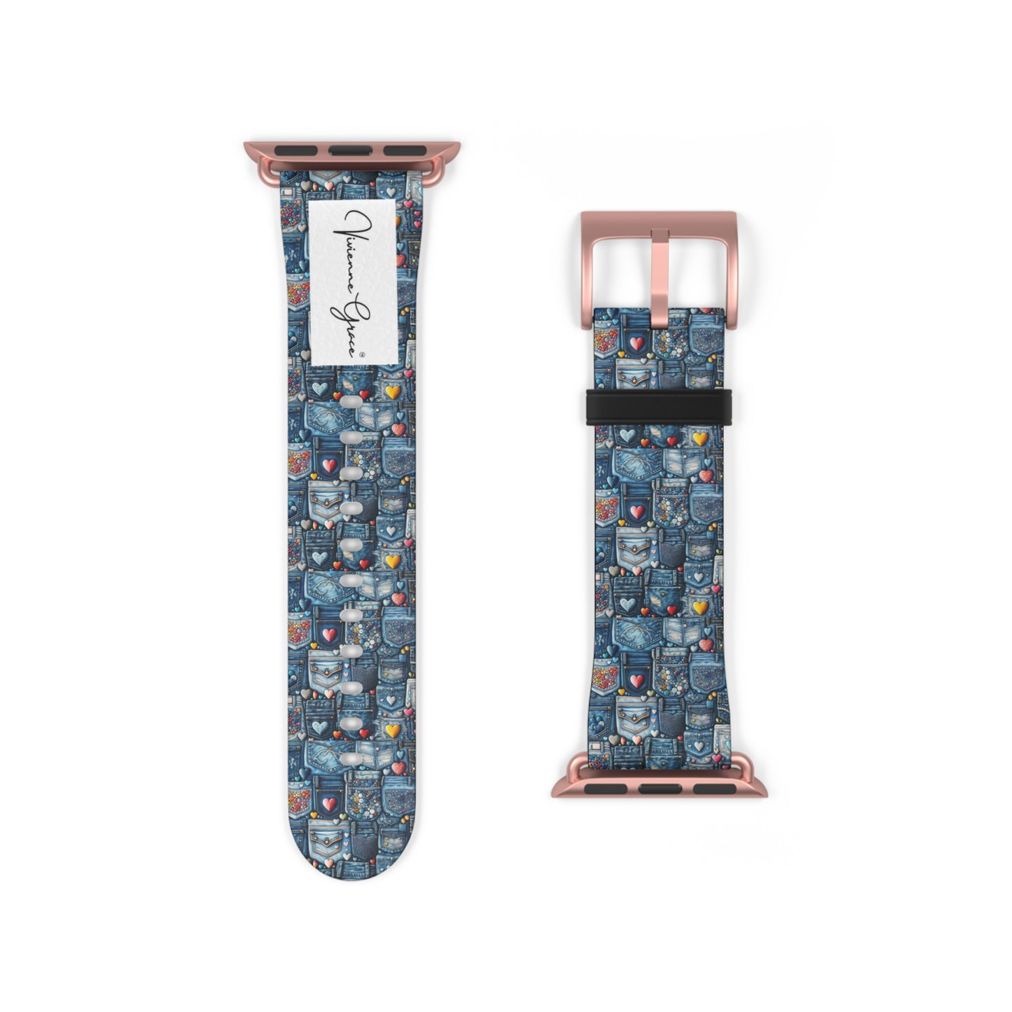 Watch Band - BLUE JEANS - Vivienne Grace