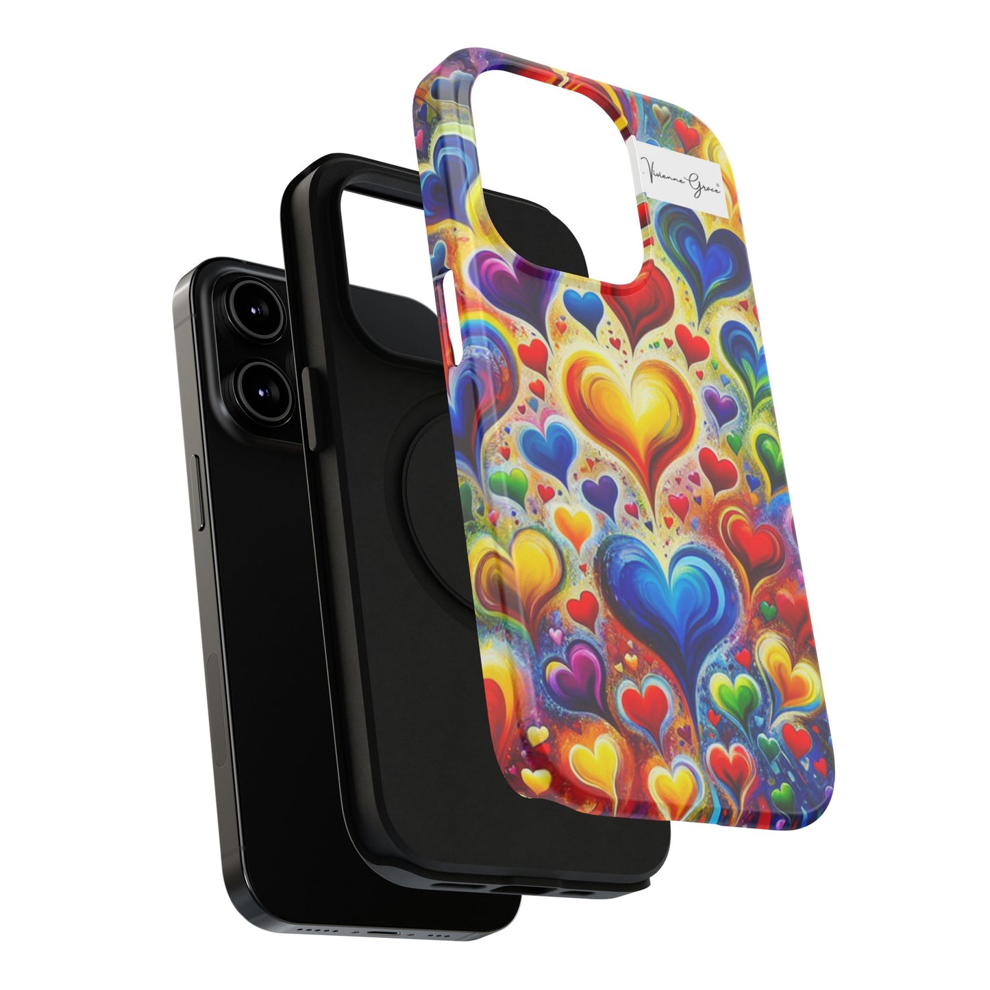 IPhone - Impact-Resistant Case - BRIGHT HEARTS - Vivienne Grace