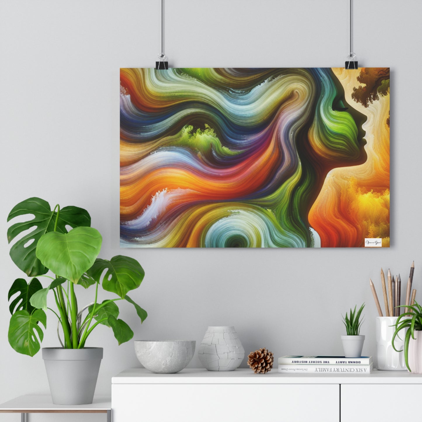 Giclée Art Print - Into The Wind - Vivienne Grace