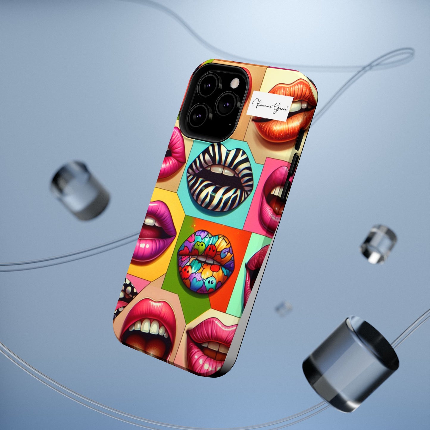 IPhone - Impact-Resistant Case - LIPS - Vivienne Grace