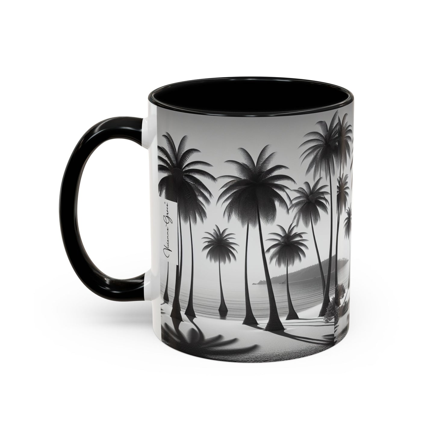 Coffee Mug - B/W Beach