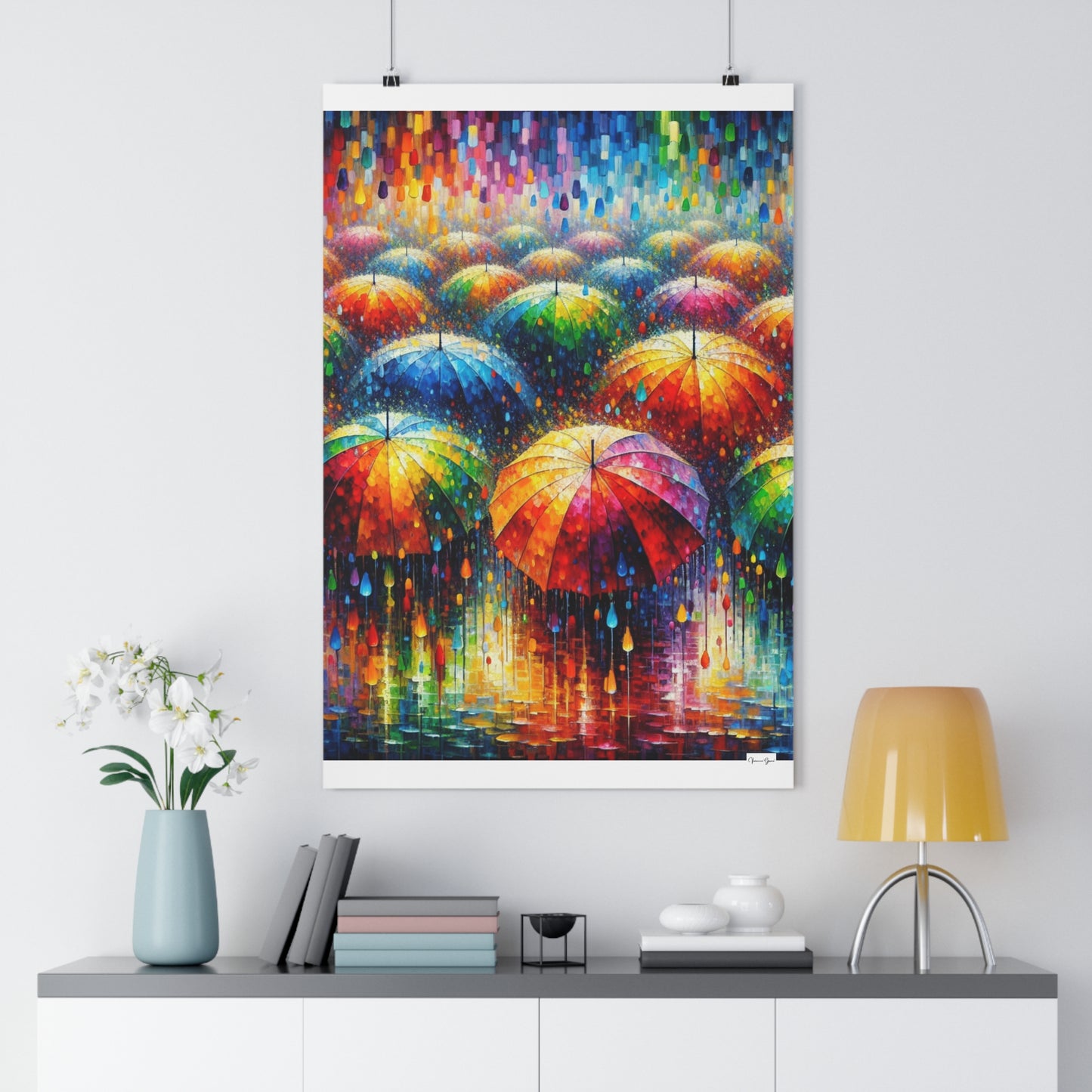 Giclée Art Print - Umbrellas - Vivienne Grace