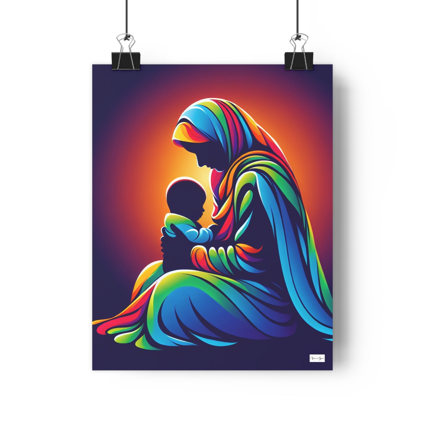 Giclée Art Print - Loving Mother - Vivienne Grace