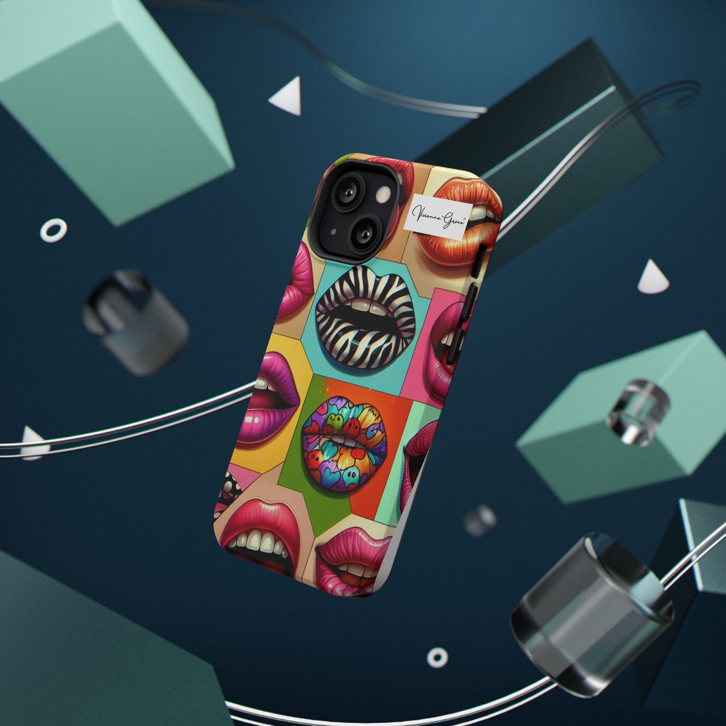 IPhone - Impact-Resistant Case - LIPS - Vivienne Grace