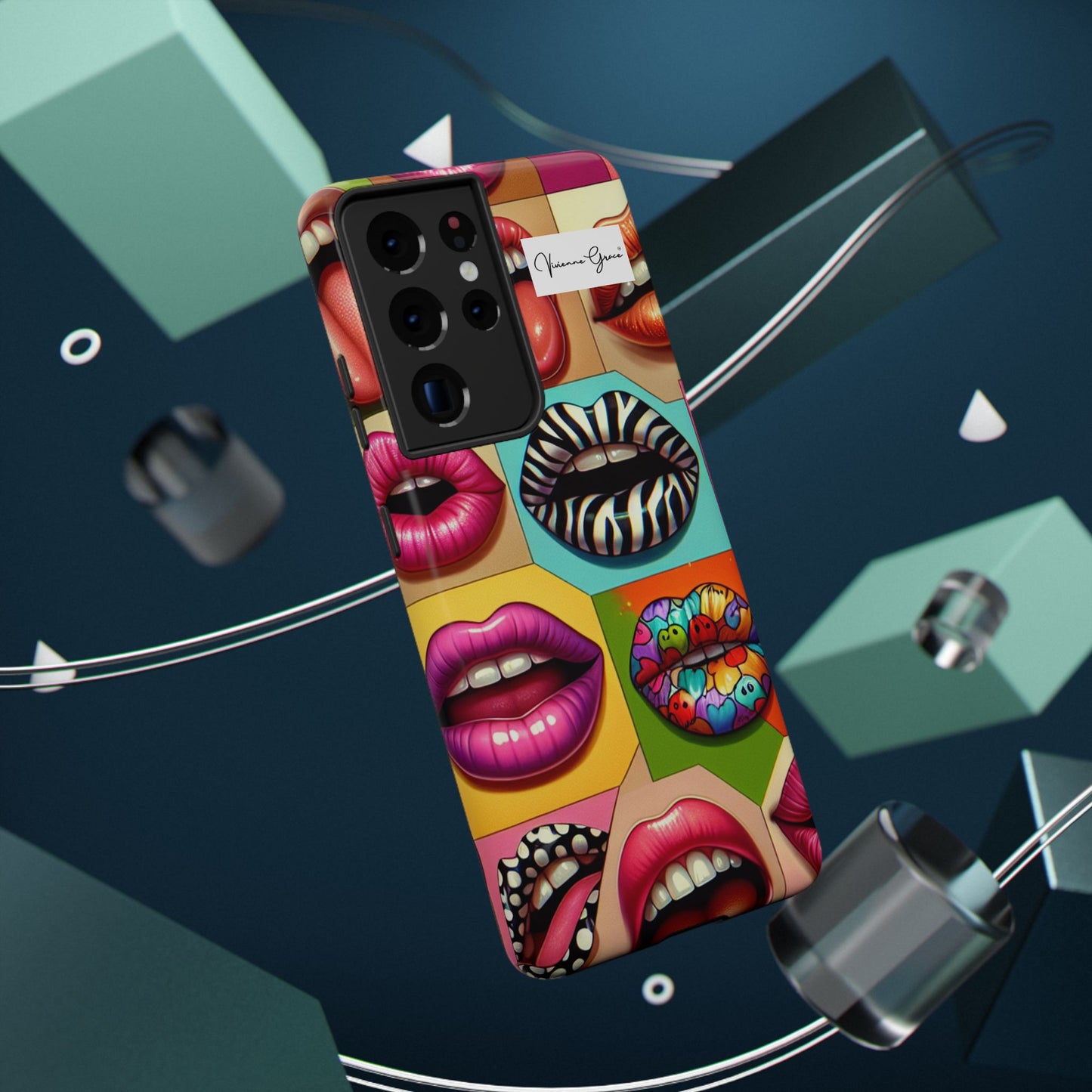 Samsung Galaxy - Impact-Resistant Case - LIPS - Vivienne Grace
