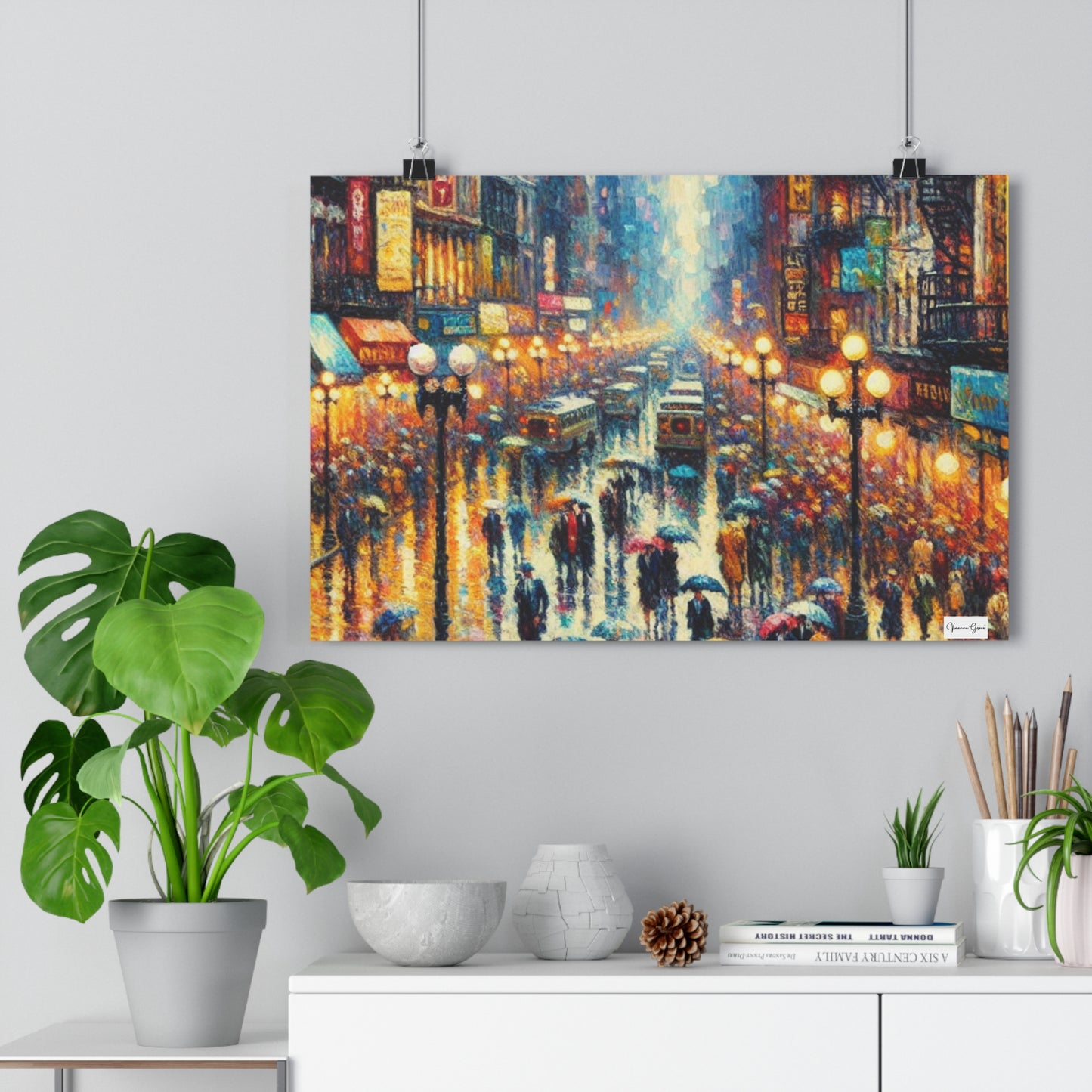 Giclée Art Print - New York Rain - Vivienne Grace