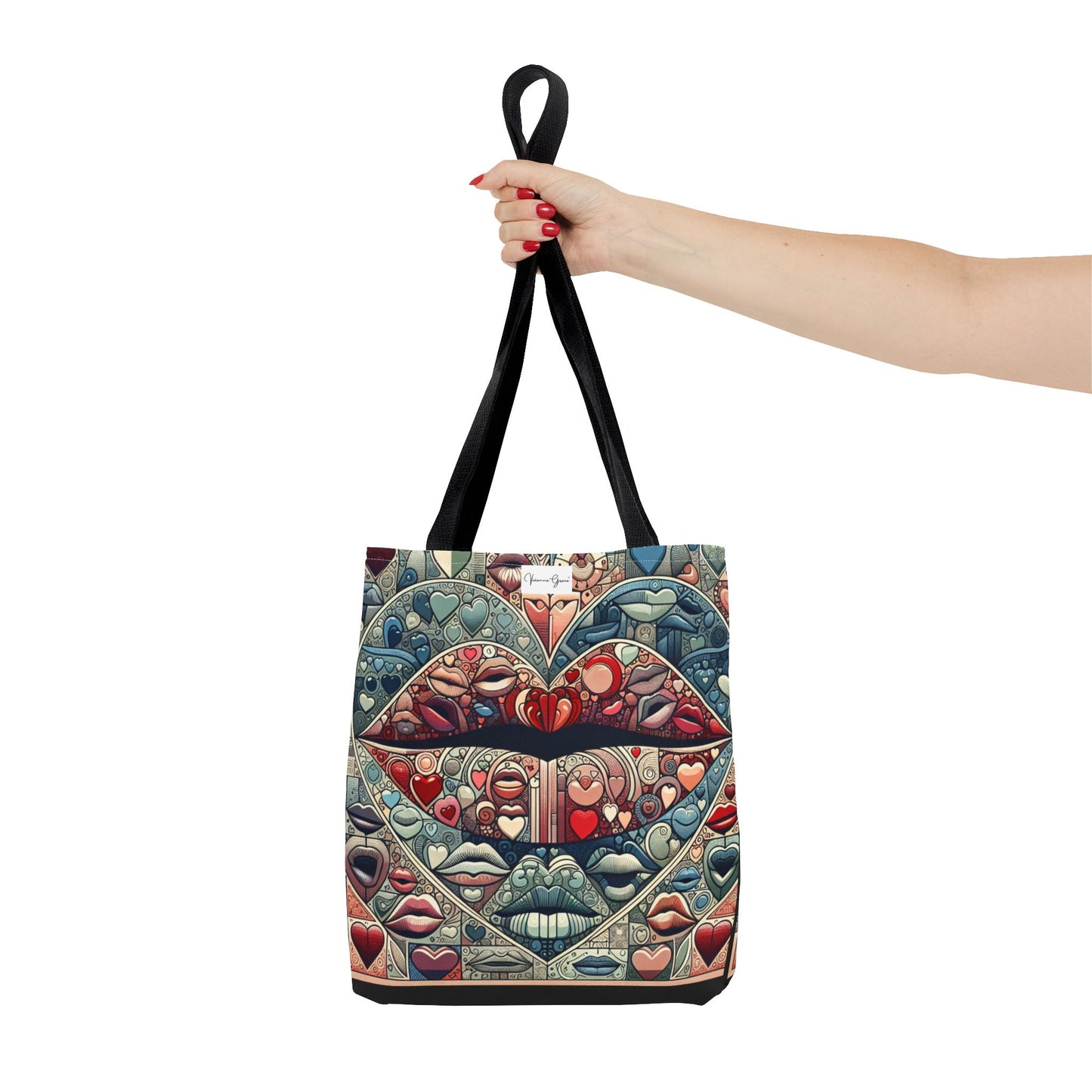 Tote Bag - BLUE LIPS - Vivienne Grace