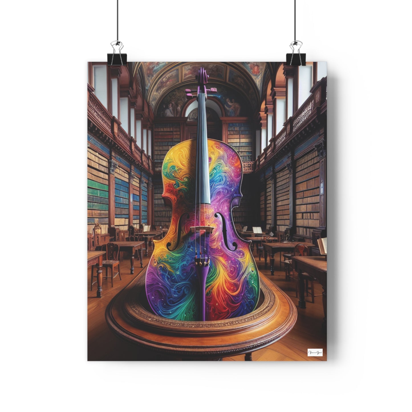 Giclée Art Print - Cello - Vivienne Grace