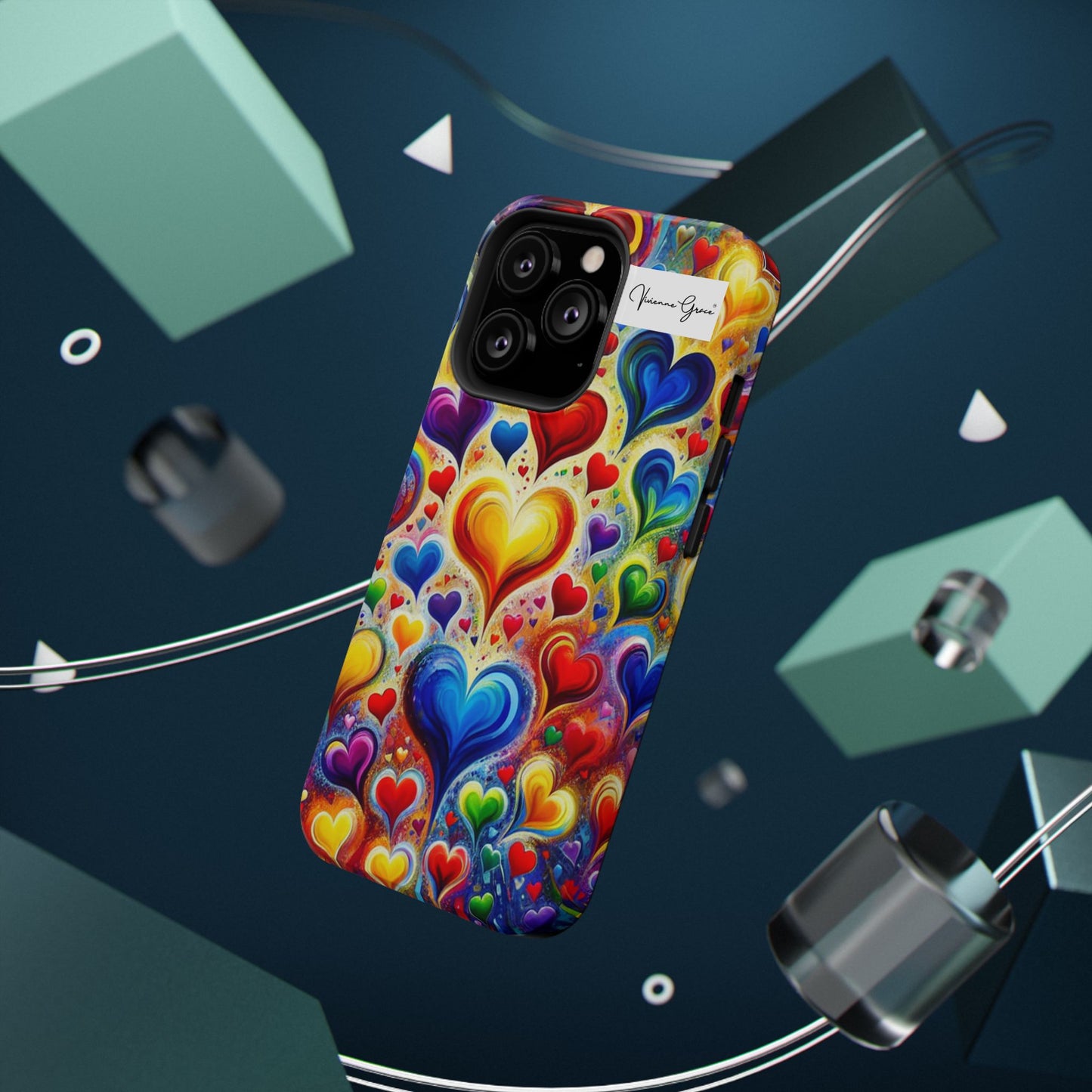 IPhone - Impact-Resistant Case - BRIGHT HEARTS - Vivienne Grace