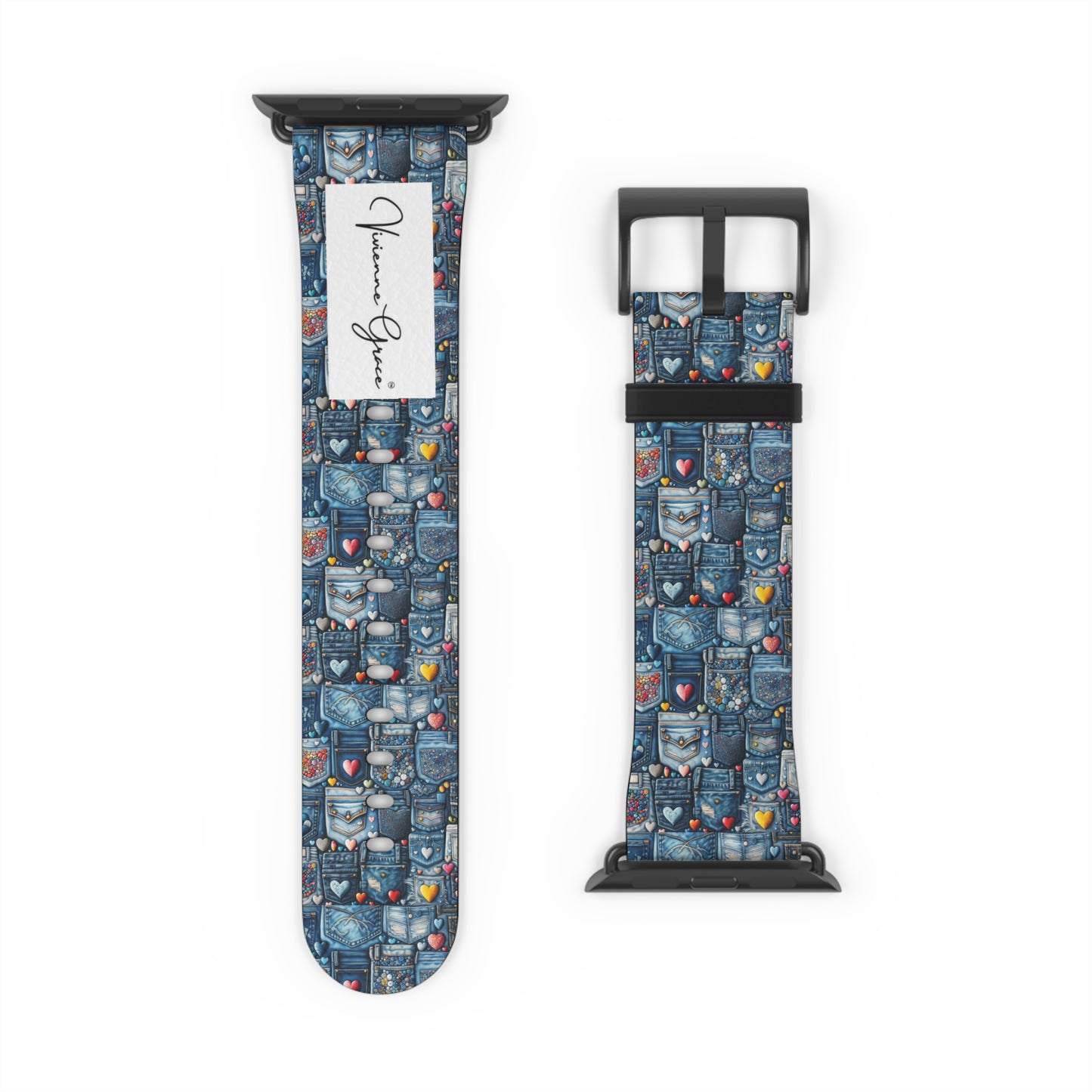 Watch Band - BLUE JEANS - Vivienne Grace