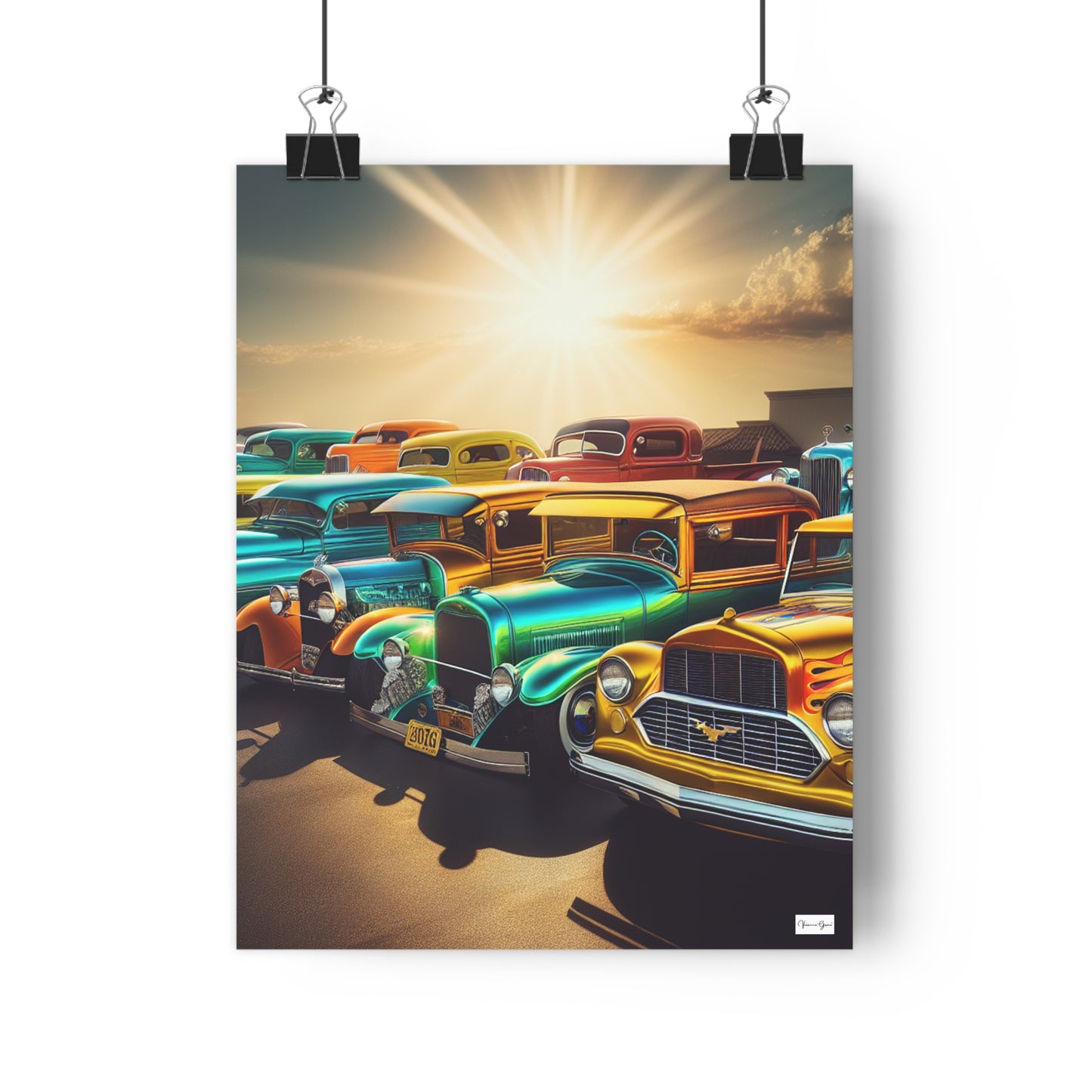 Giclée Art Print - HISTORIC CARS - Vivienne Grace