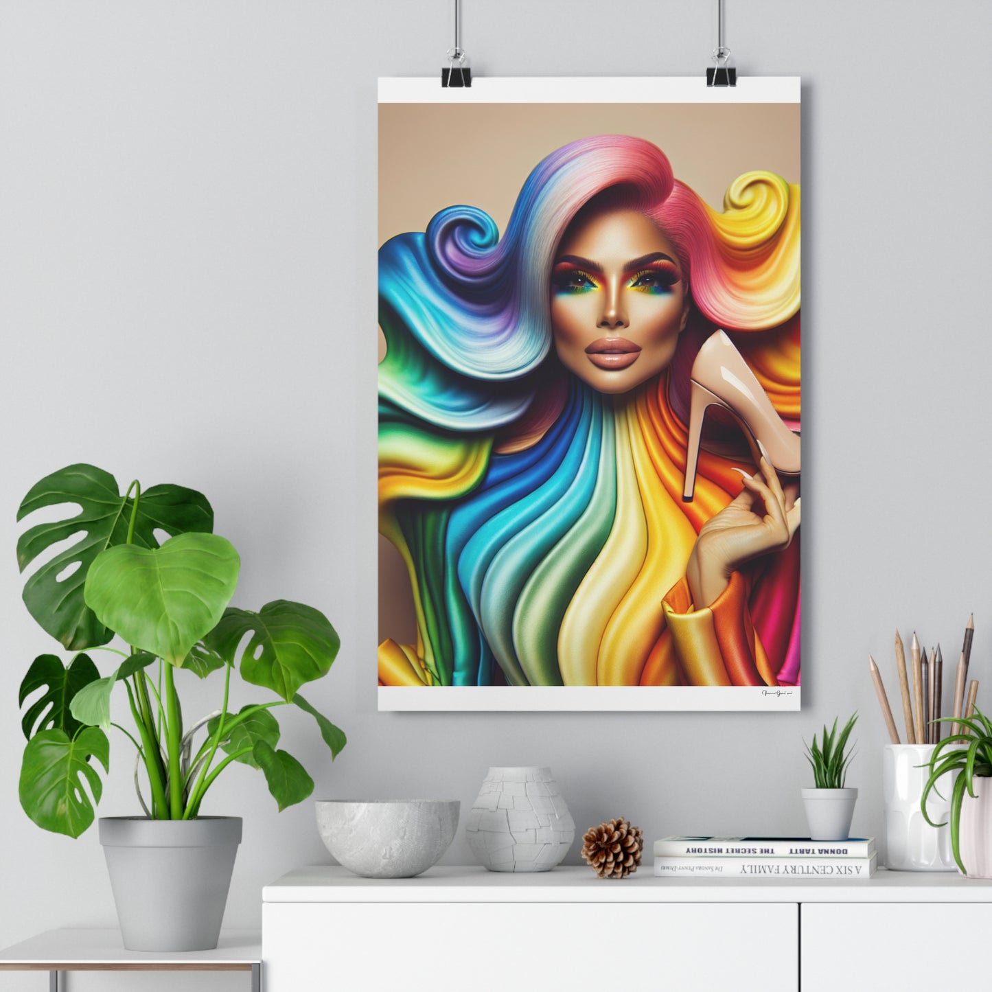 Giclée Art Print - Glamorous - Vivienne Grace