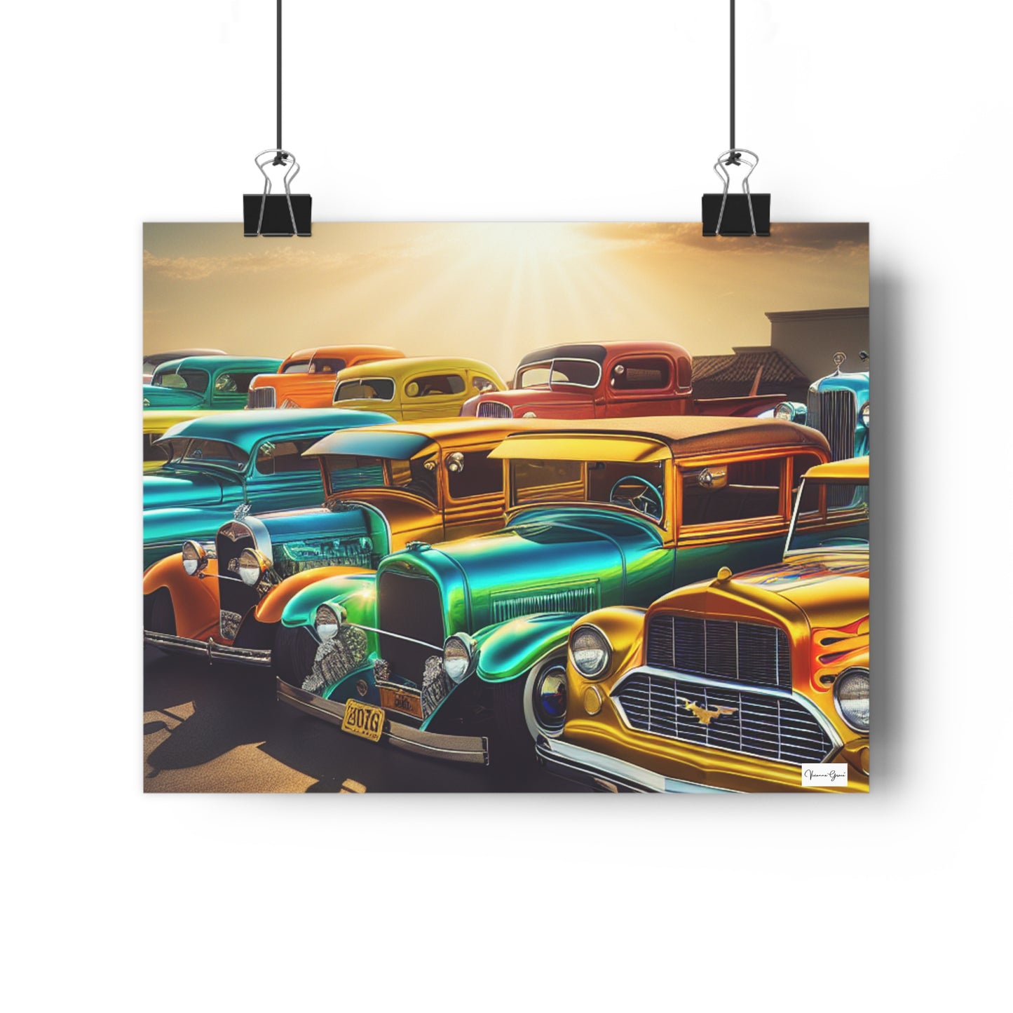 Giclée Art Print - HISTORIC CARS - Vivienne Grace