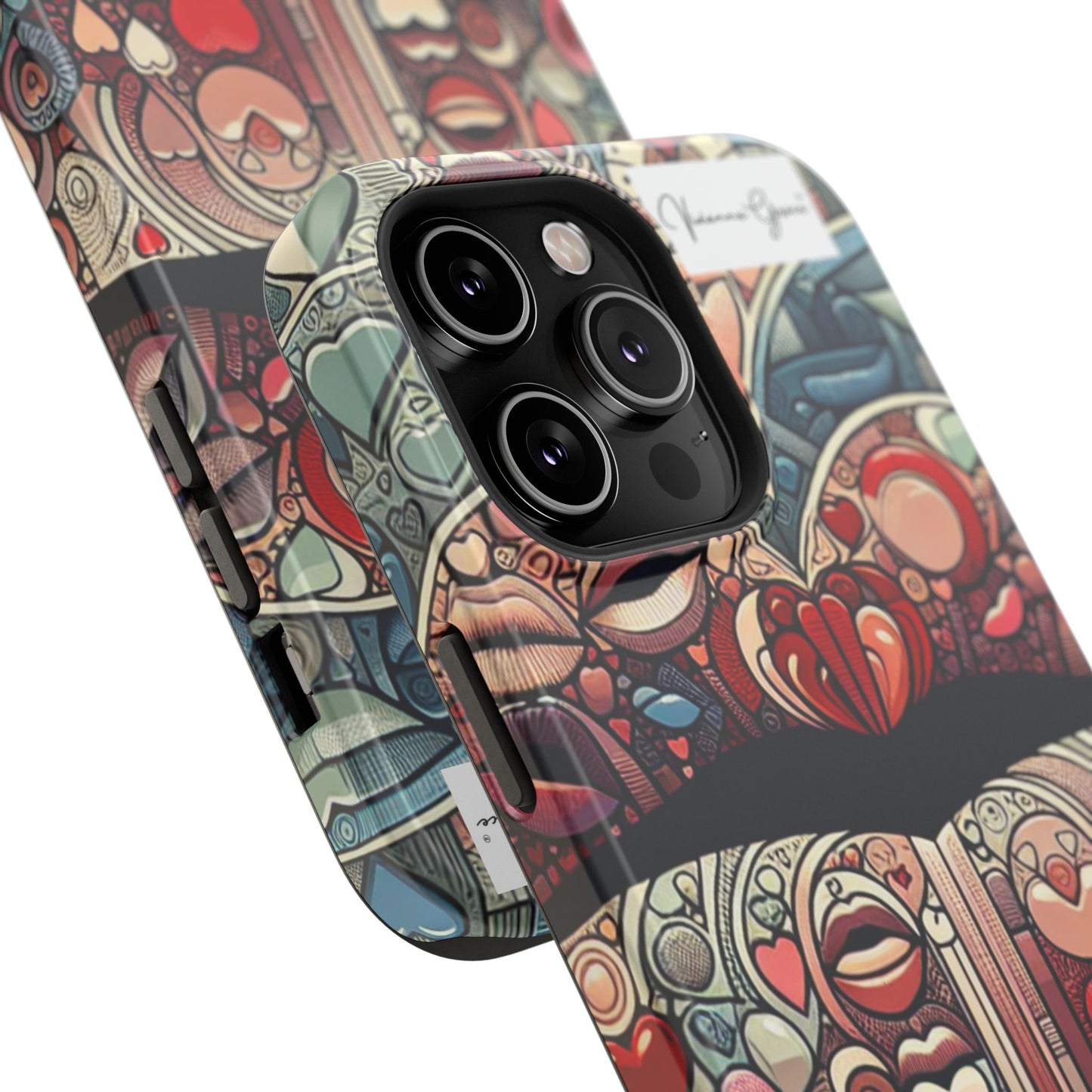 IPhone - Impact-Resistant Cases - BLUE LIPS - Vivienne Grace