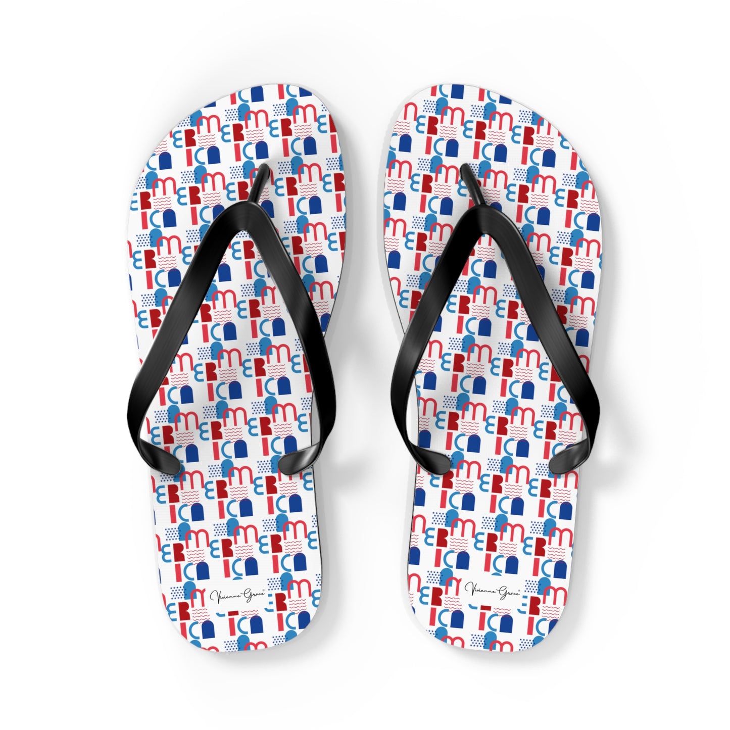 Flip Flops - AMERICA - Vivienne Grace