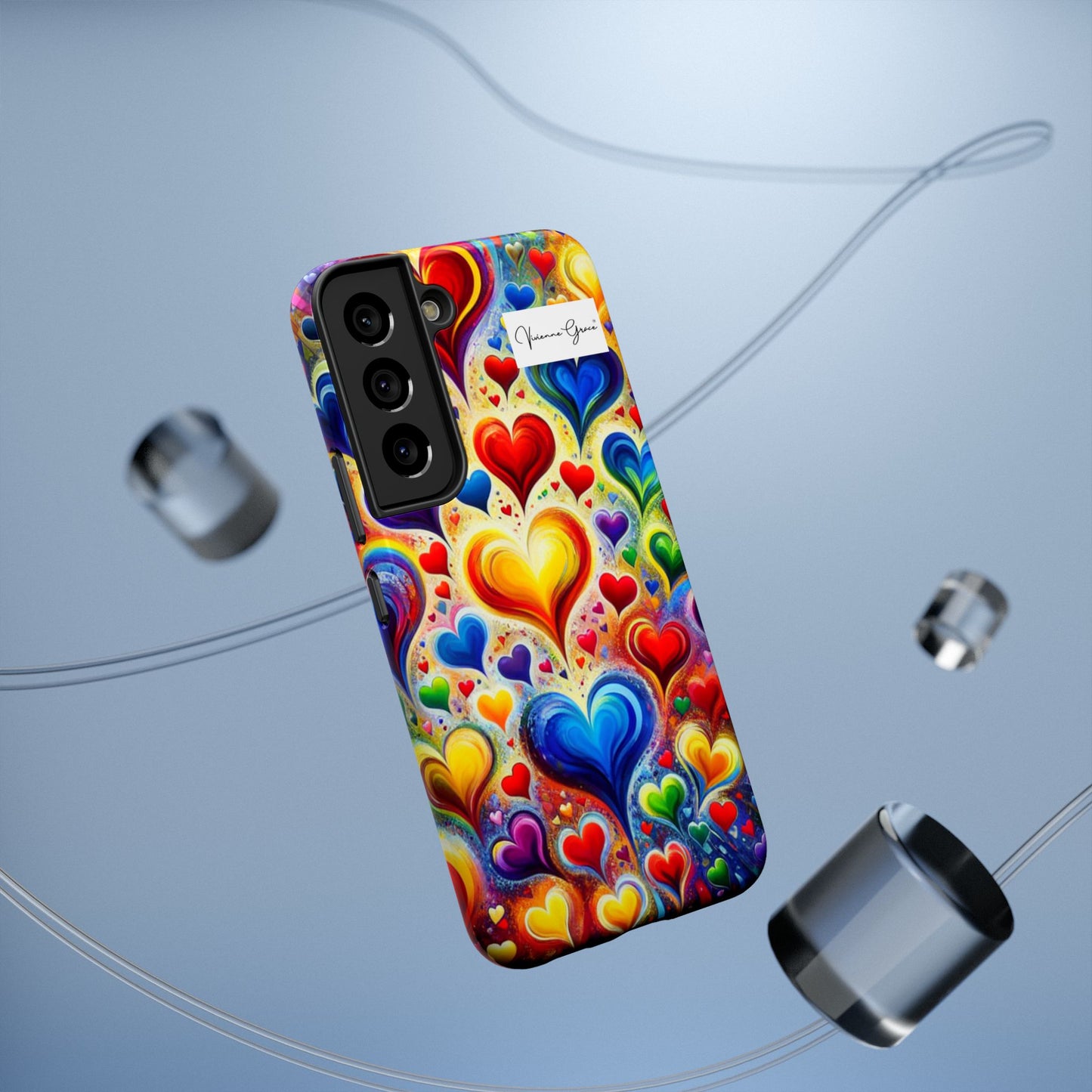 Samsung Galaxy - Impact-Resistant Case - BRIGHT HEARTS - Vivienne Grace