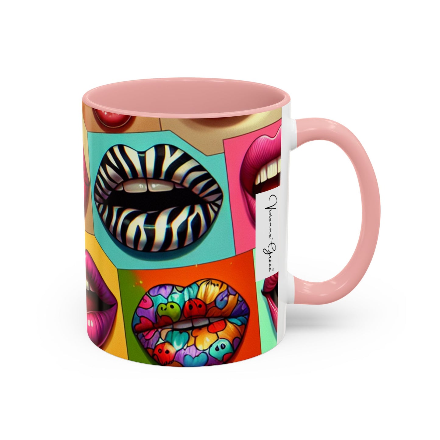 Accent Coffee Mug - LIPS - Vivienne Grace
