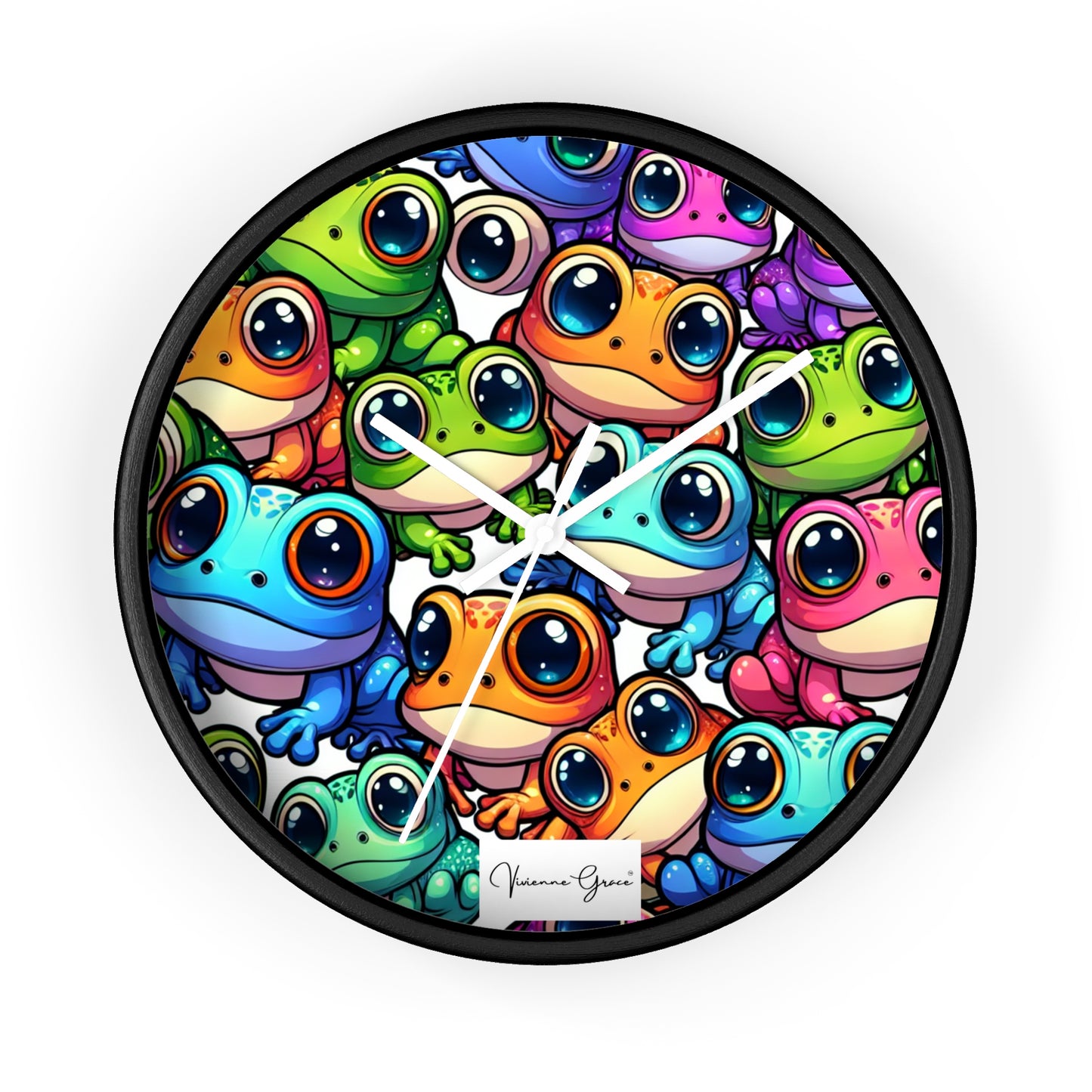 Wall Clock - FUN FROGS