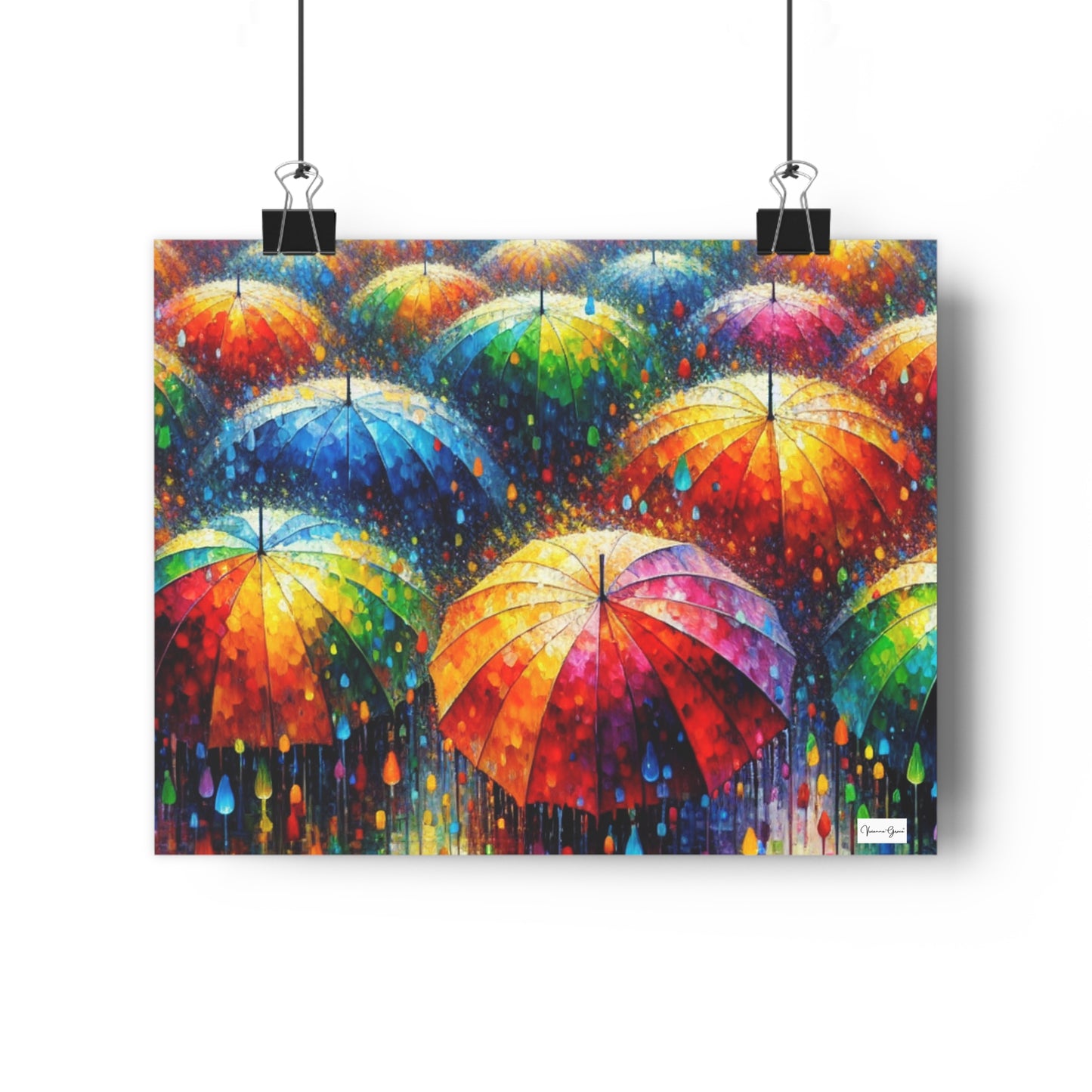 Giclée Art Print - Umbrellas - Vivienne Grace