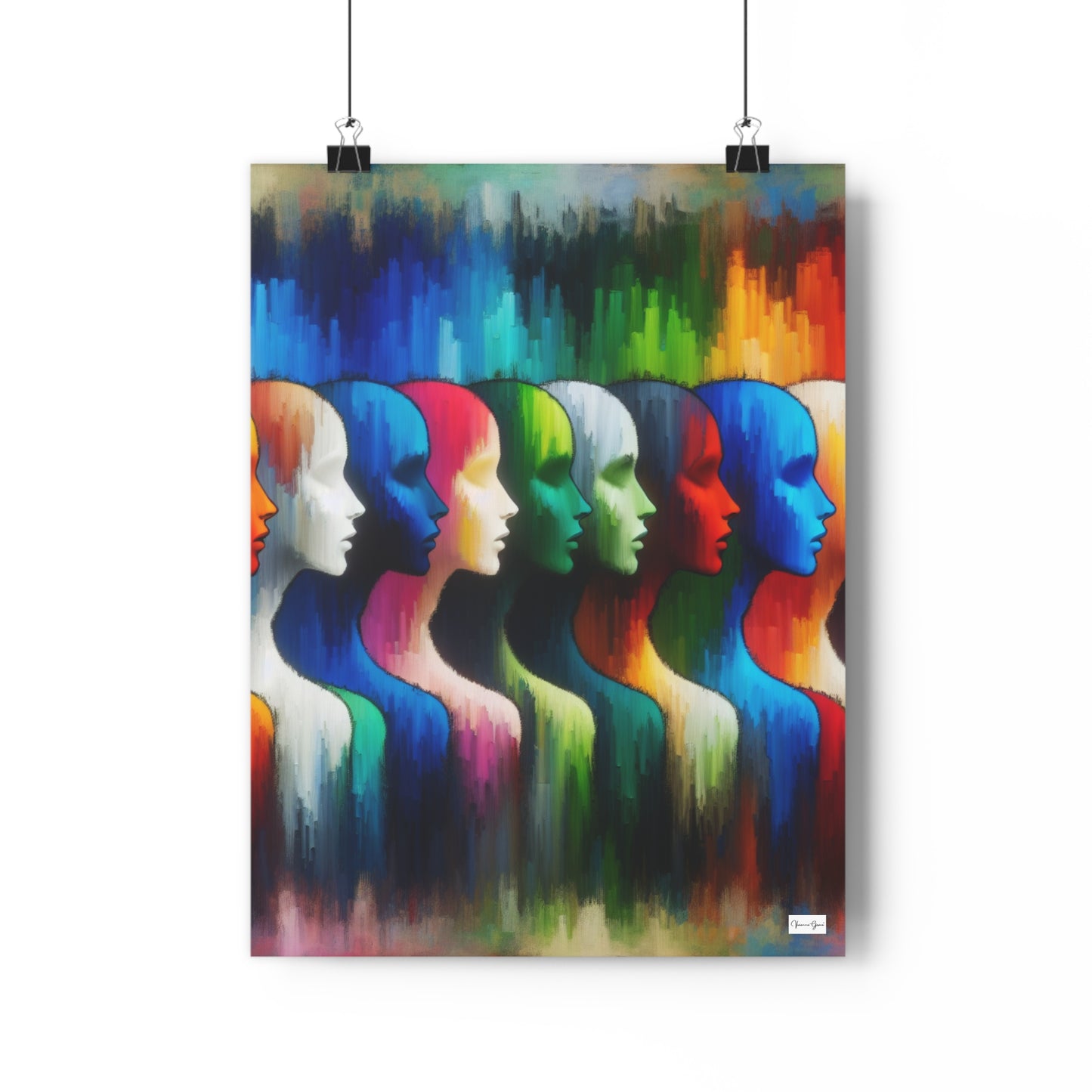 Giclée Art Print - Silhouette Beauty - Vivienne Grace