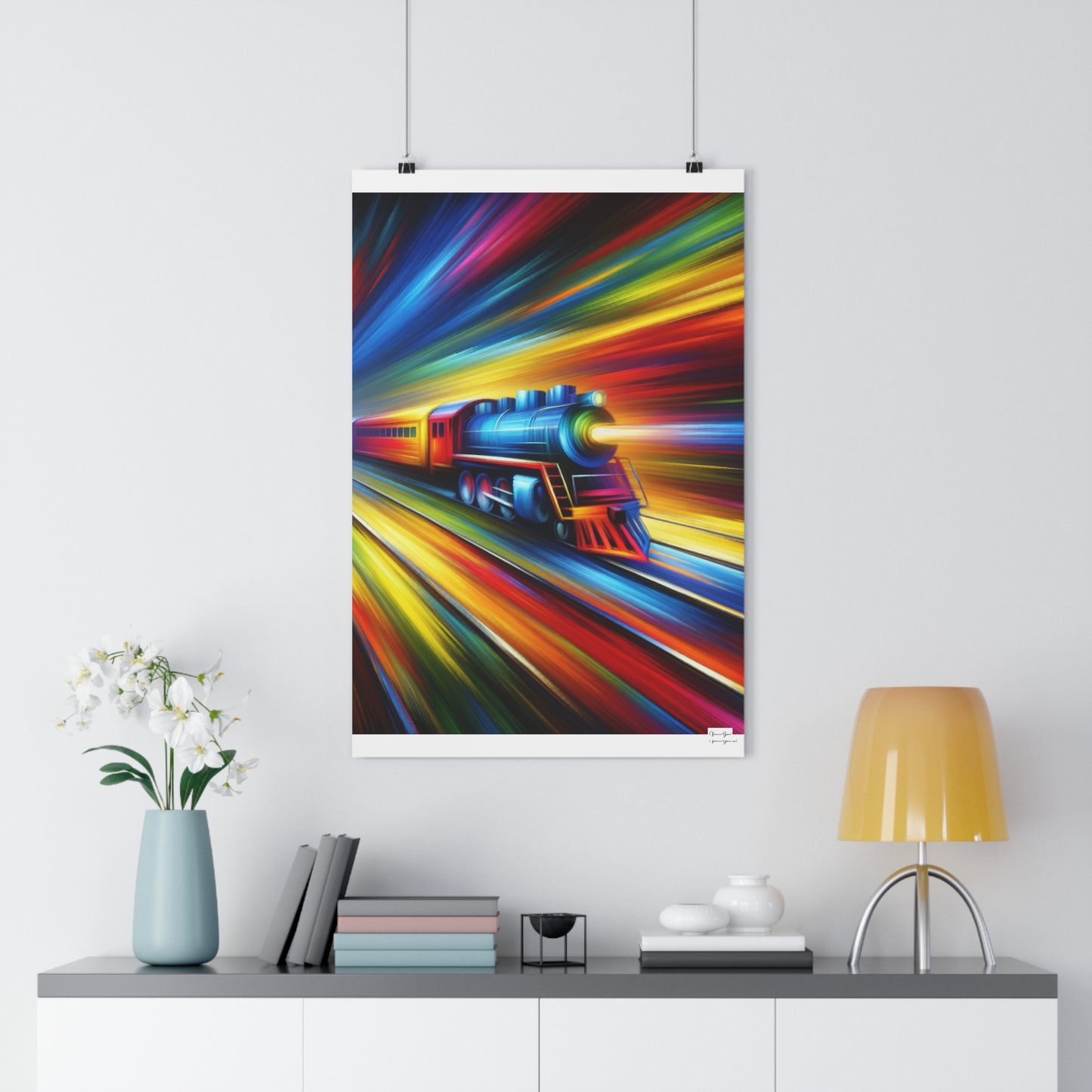 Giclée Art Print - The Train - Vivienne Grace