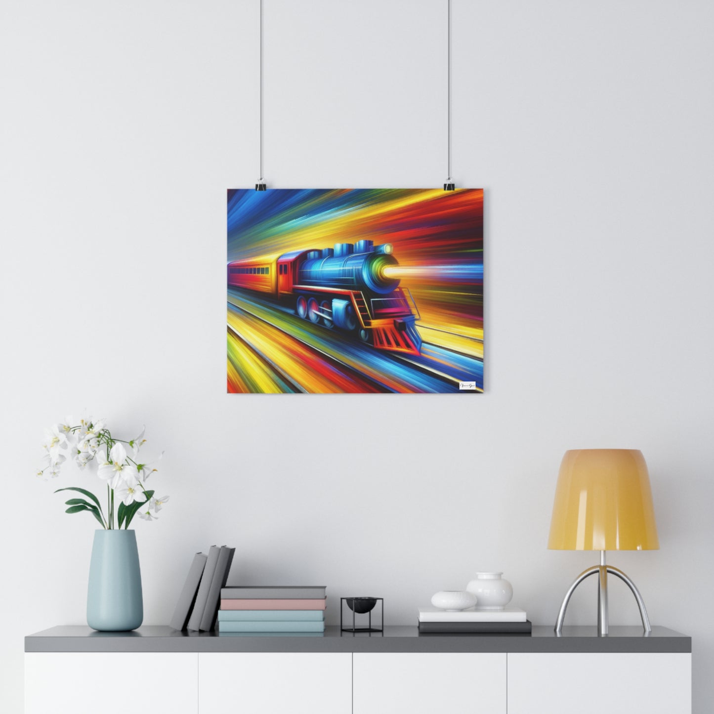 Giclée Art Print - The Train - Vivienne Grace