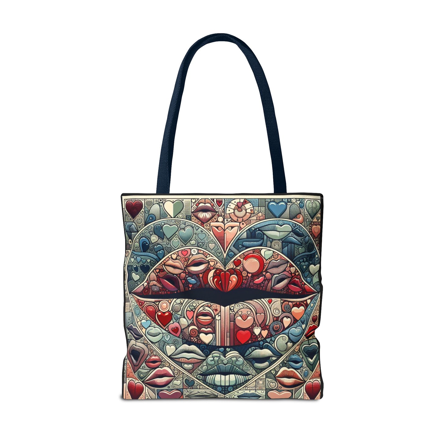 Tote Bag - BLUE LIPS - Vivienne Grace