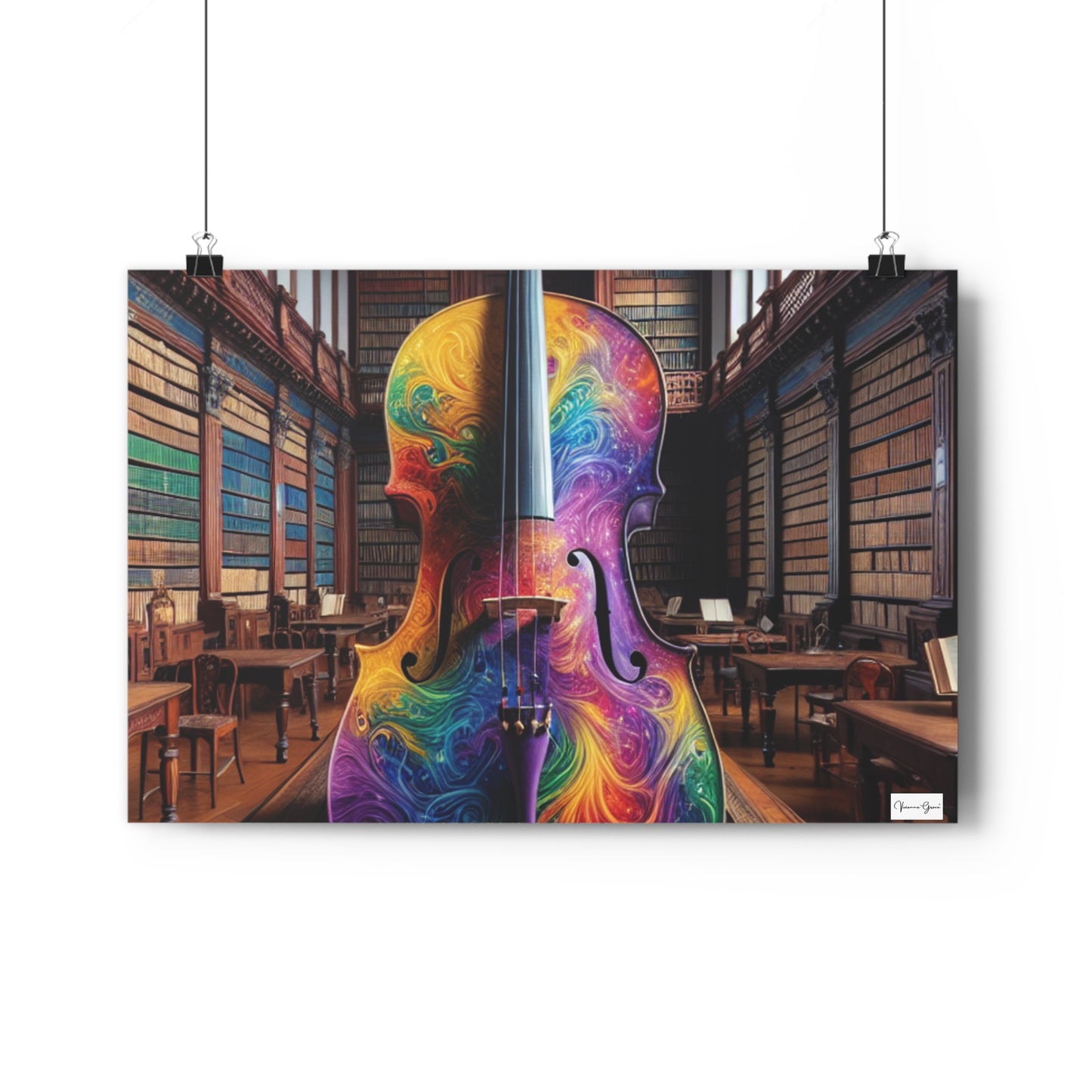 Giclée Art Print - Cello - Vivienne Grace