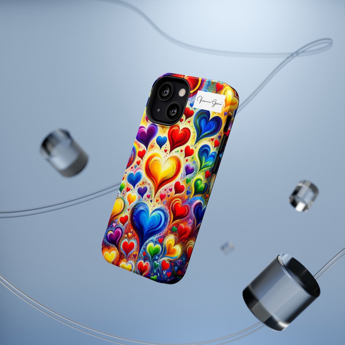 IPhone - Impact-Resistant Case - BRIGHT HEARTS - Vivienne Grace