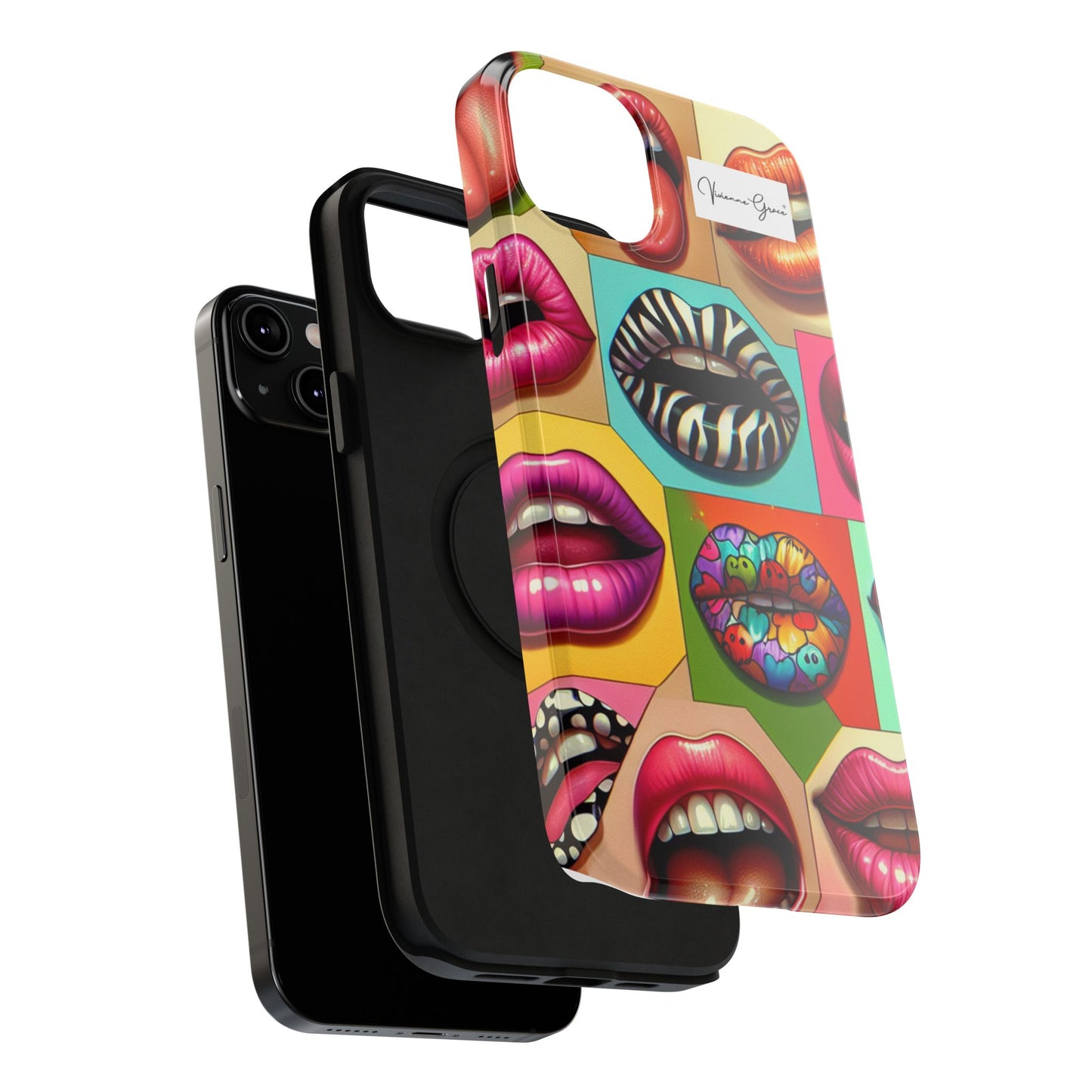IPhone - Impact-Resistant Case - LIPS - Vivienne Grace