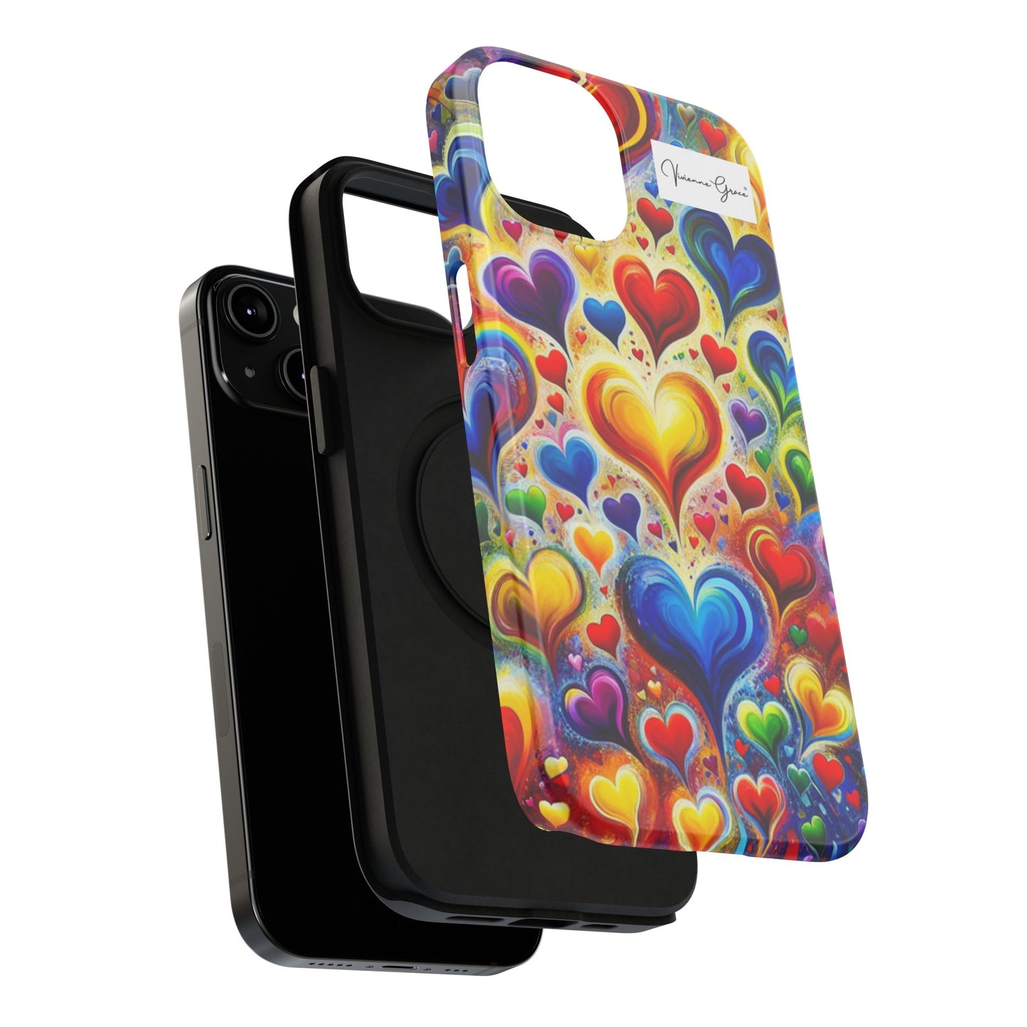 IPhone - Impact-Resistant Case - BRIGHT HEARTS - Vivienne Grace