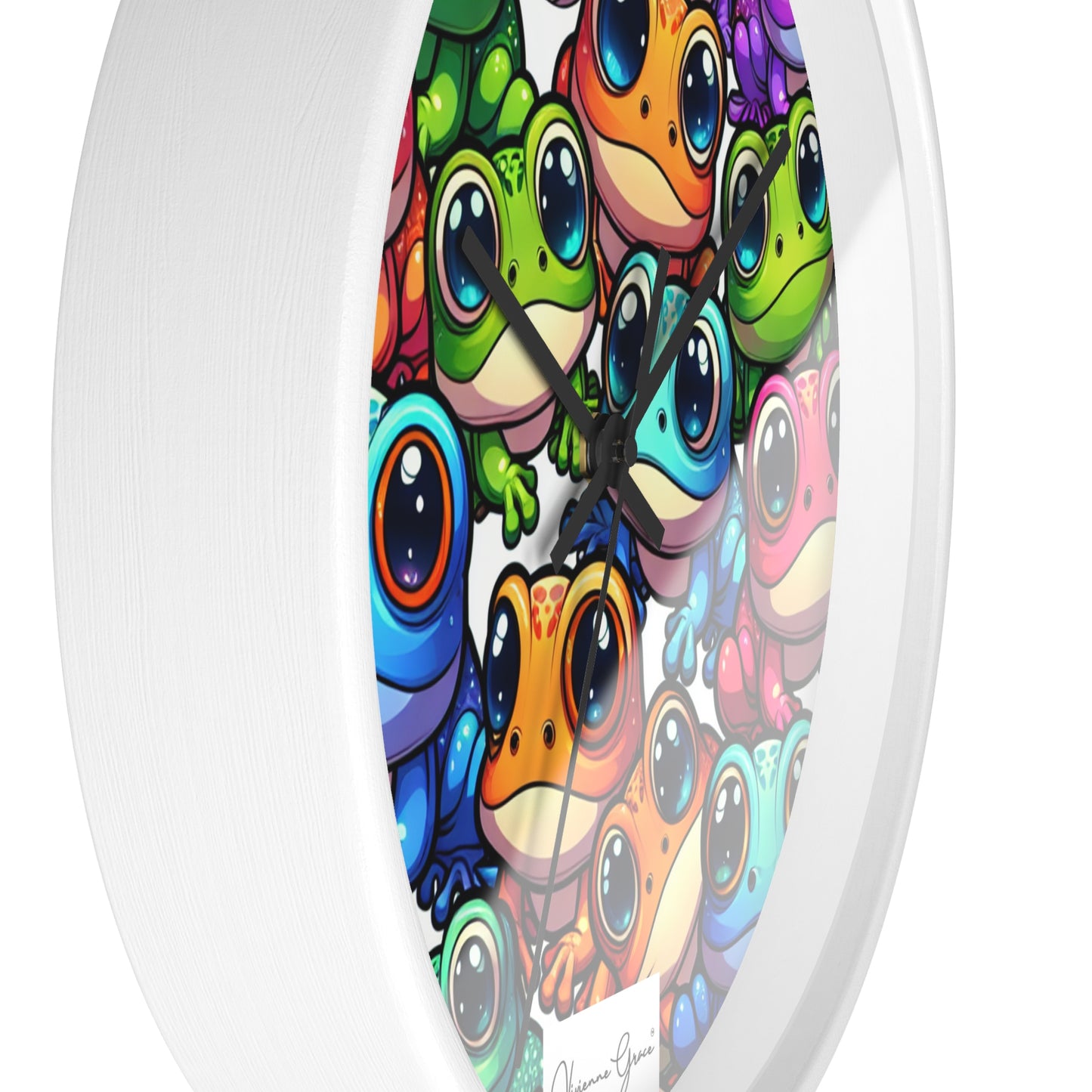 Wall Clock - FUN FROGS