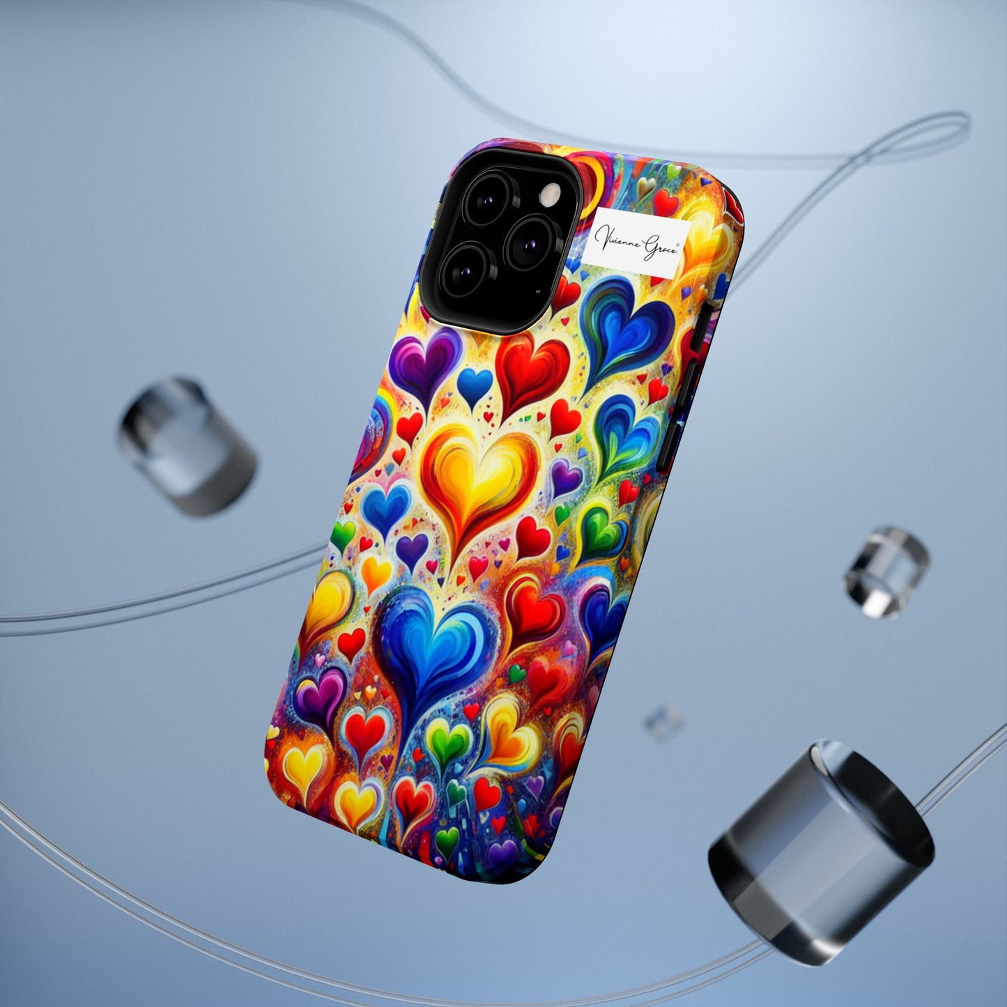 IPhone - Impact-Resistant Case - BRIGHT HEARTS - Vivienne Grace