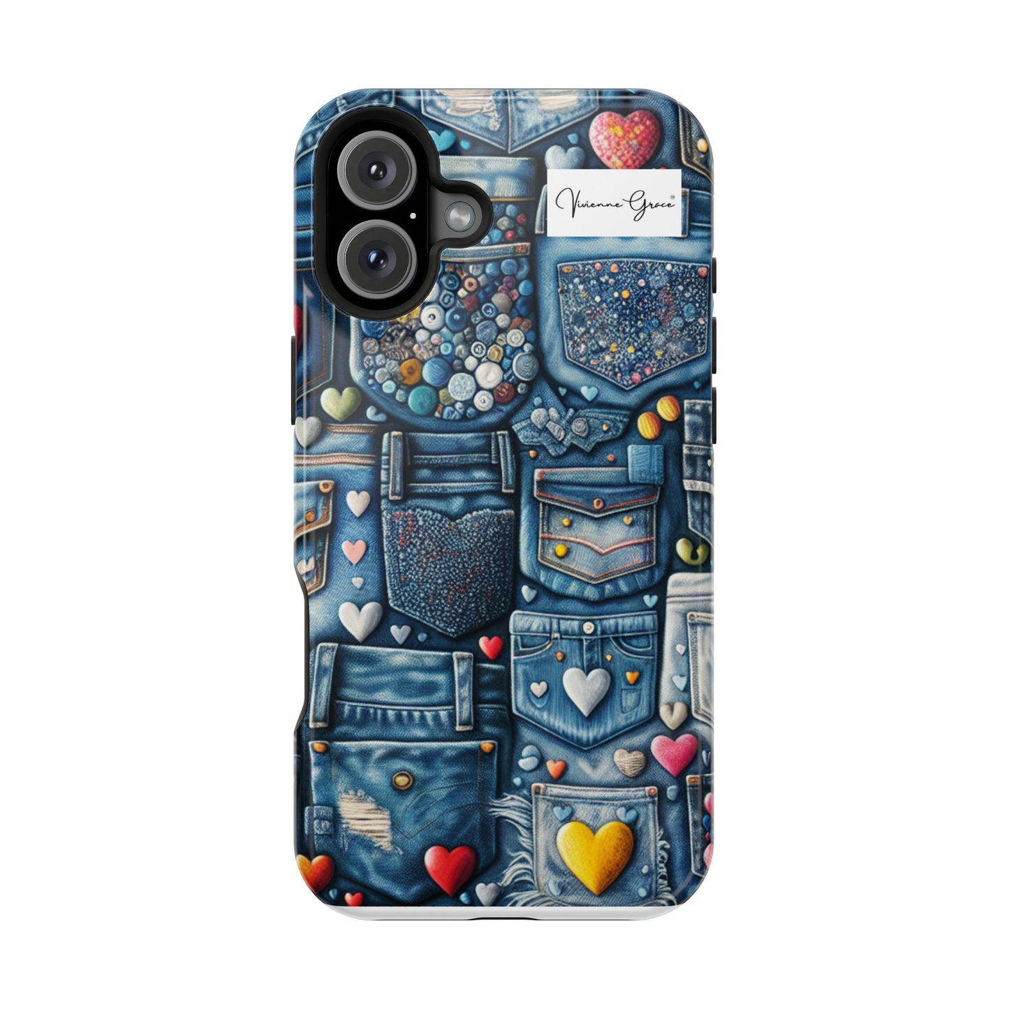 IPhone - Impact-Resistant Case - BLUE JEANS
