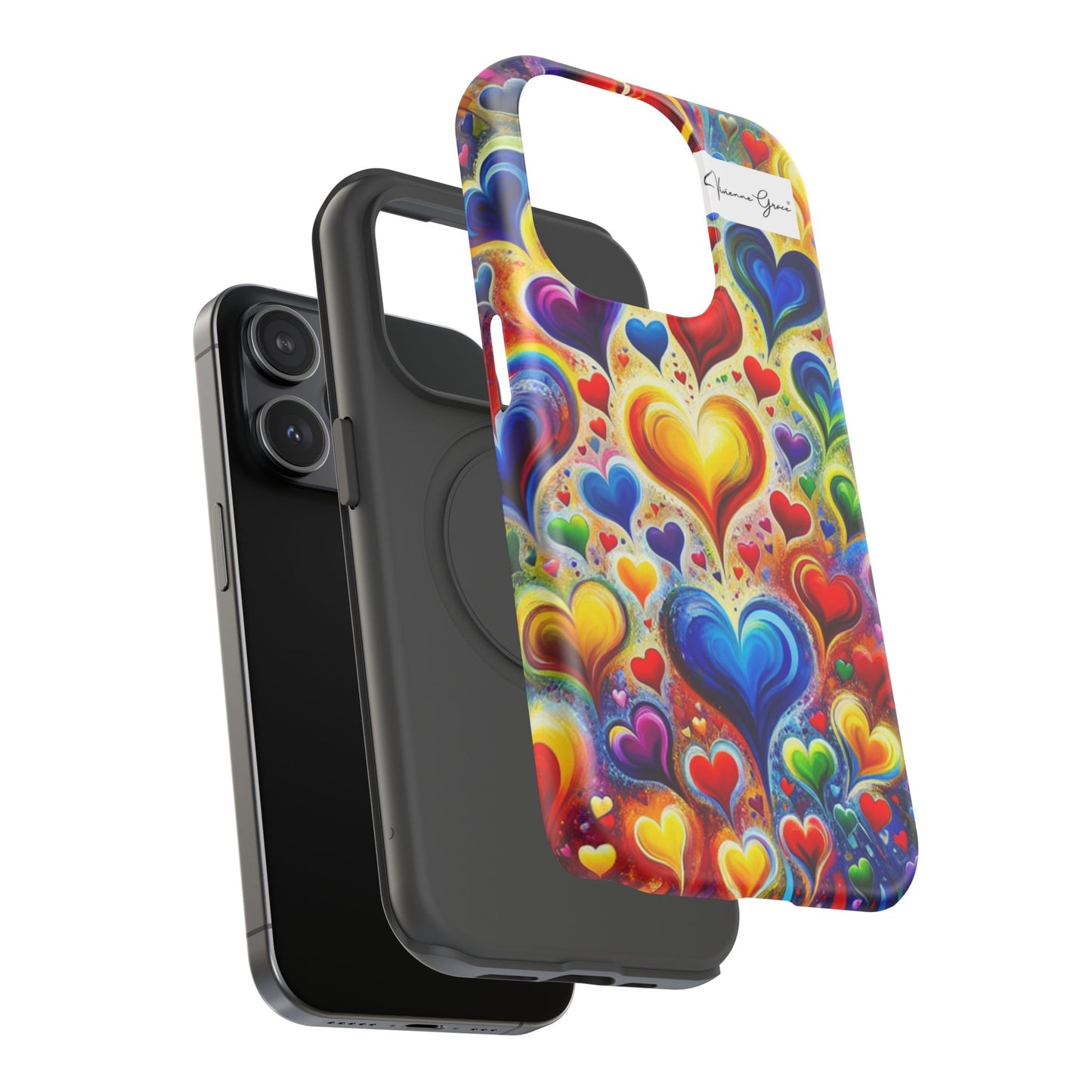 IPhone - Impact-Resistant Case - BRIGHT HEARTS - Vivienne Grace